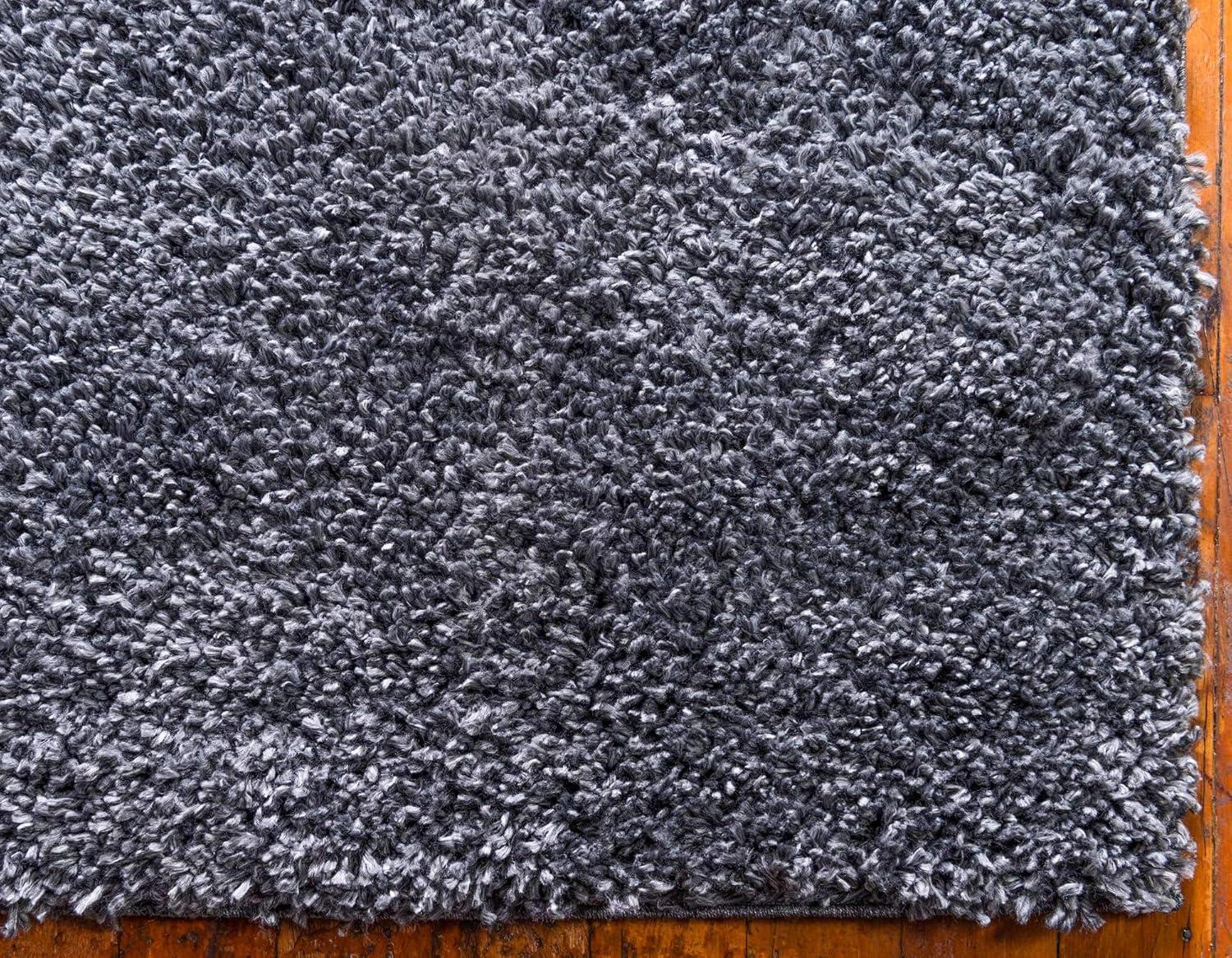 Unique Loom 3' 3 x 5' 3 Davos Shag Peppercorn Area Rug