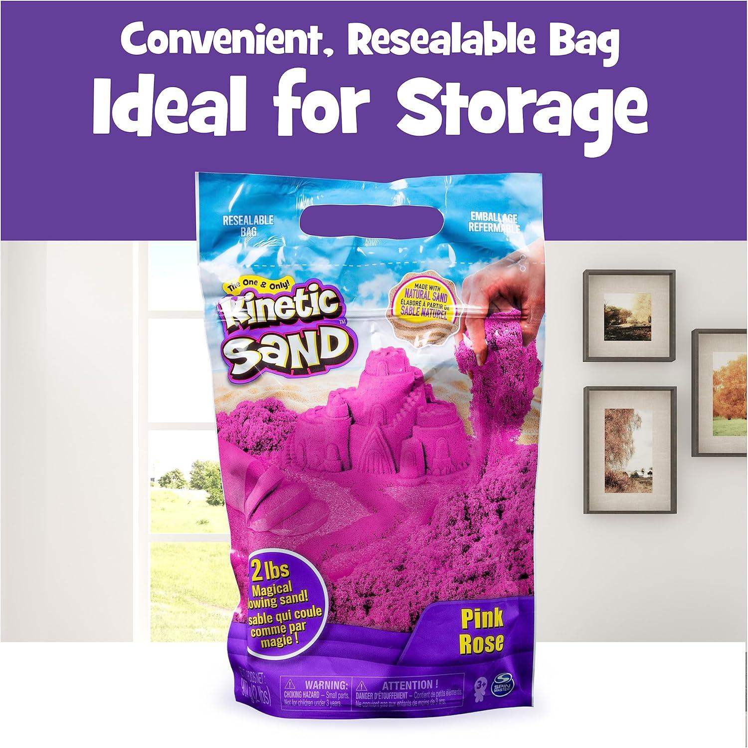 Kinetic Sand Pink 2lb Bag