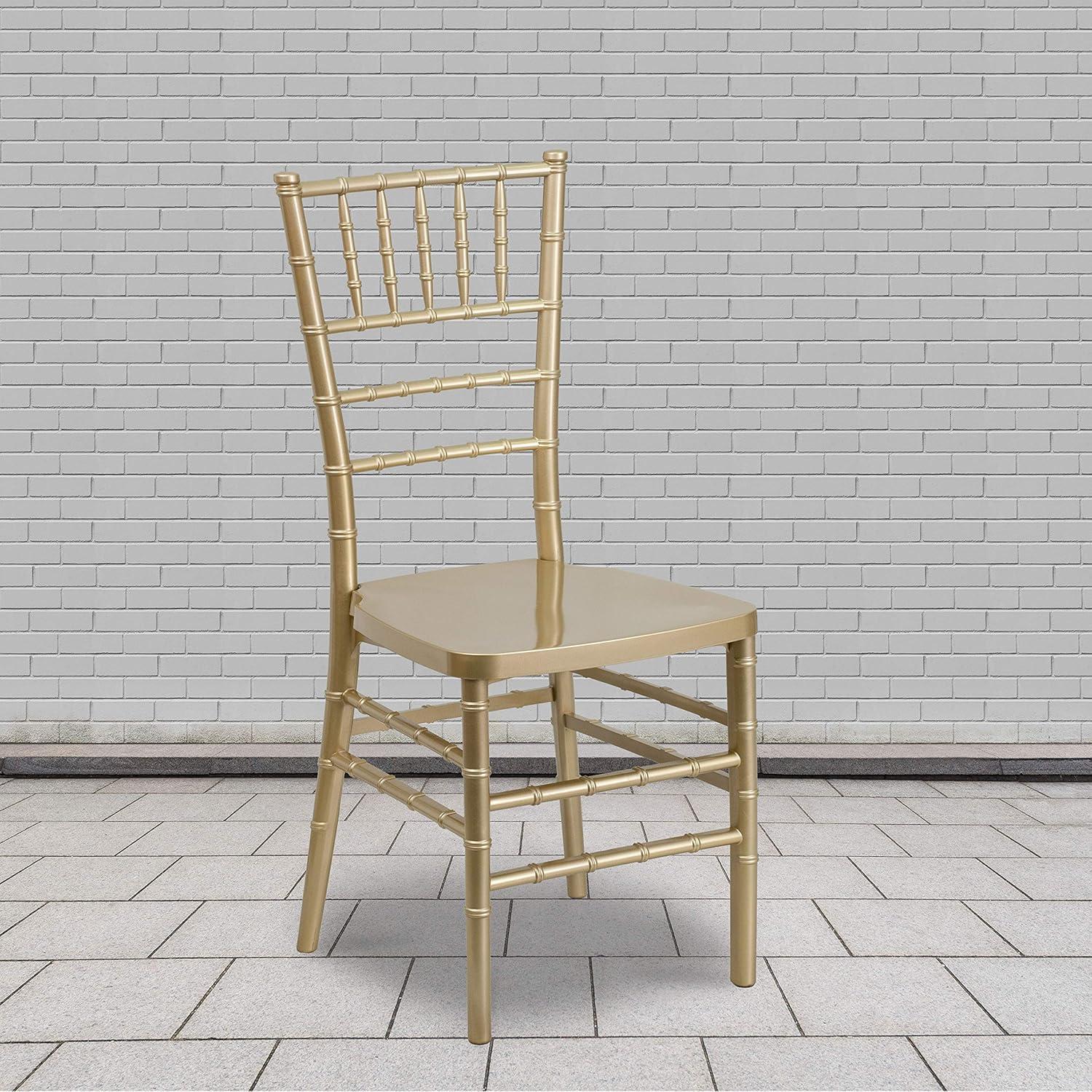 Flash Furniture Emma Premium Series Resin Stacking Chiavari Chair (Set of 2)