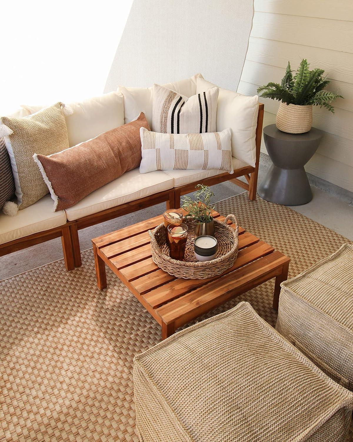 Lynwood Sectional - Indoor/Outdoor - PAT6713 - Natural/Beige - Safavieh