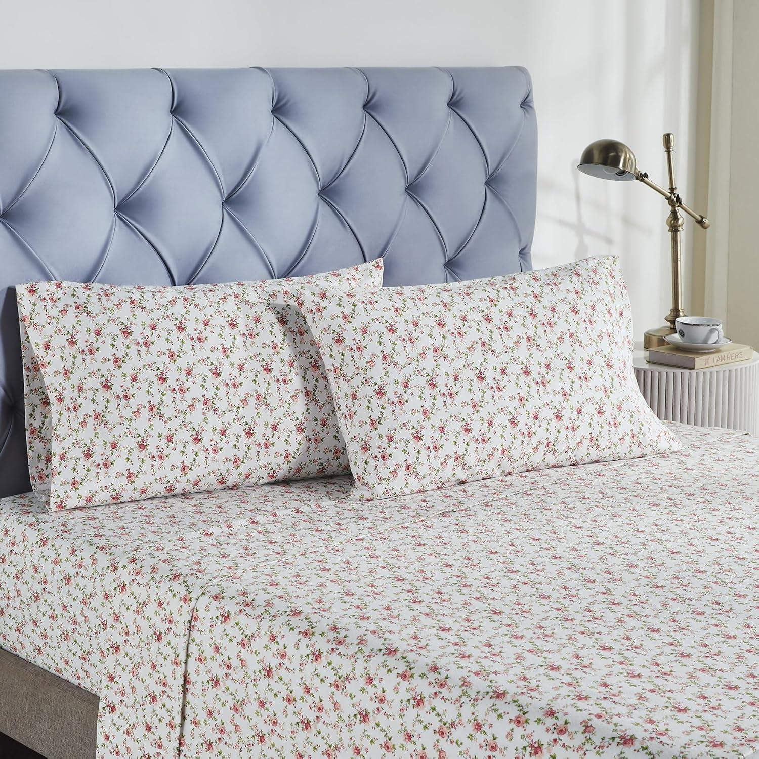 Modern Threads Modern Threads 4-Piece 100% Cotton Flannel Sheet Set – Soft and Durable for Every Season