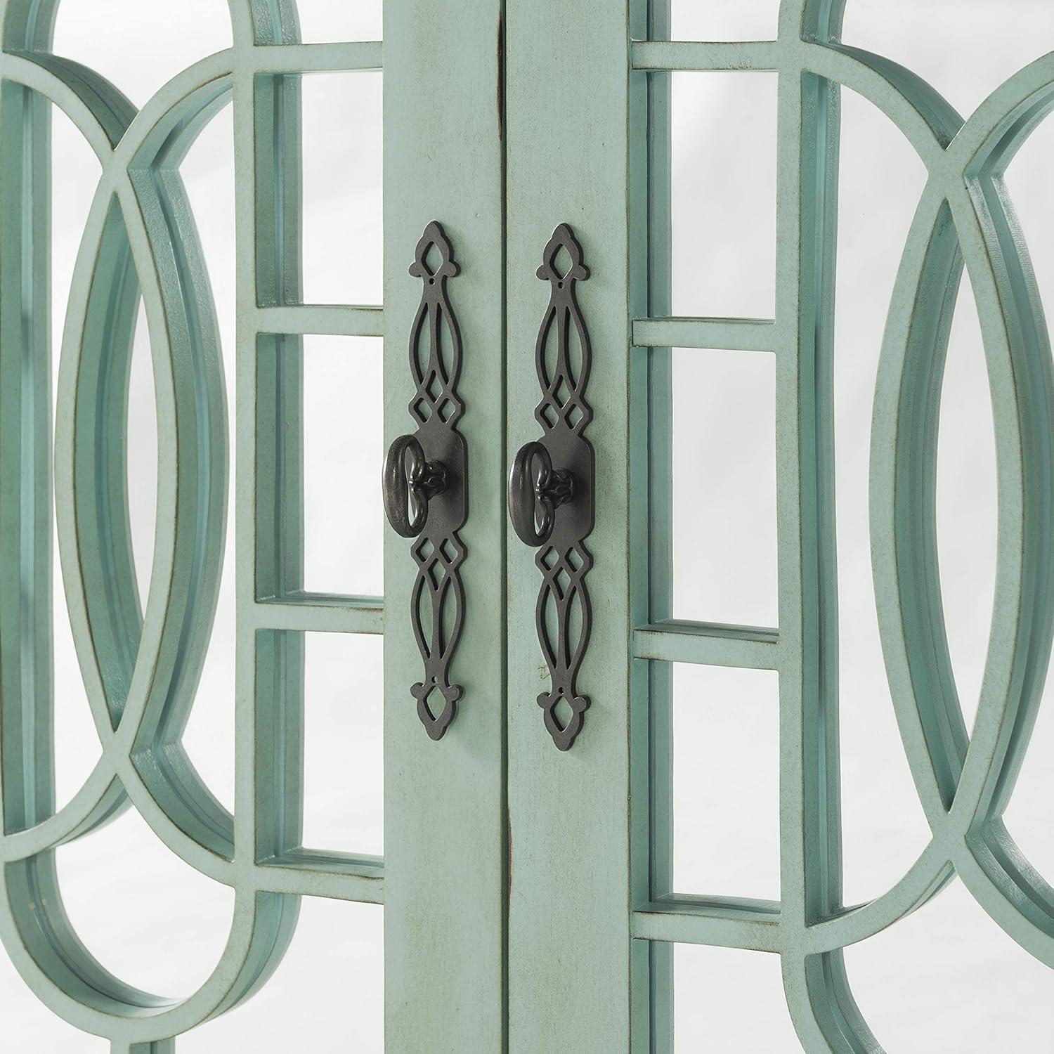 Martin Svensson Home Orleans 63" TV Stand Mint Green Finish