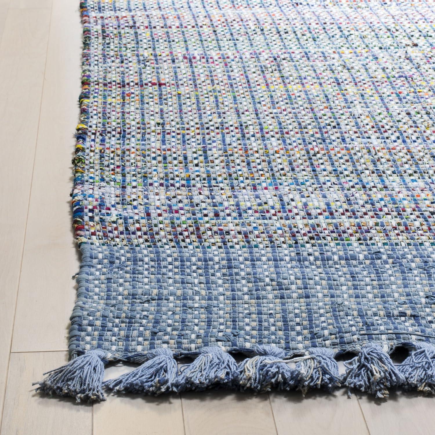 Montauk MTK972 Hand Woven Accent Rug - Blue/Multi - 2'6"x4' - Safavieh.