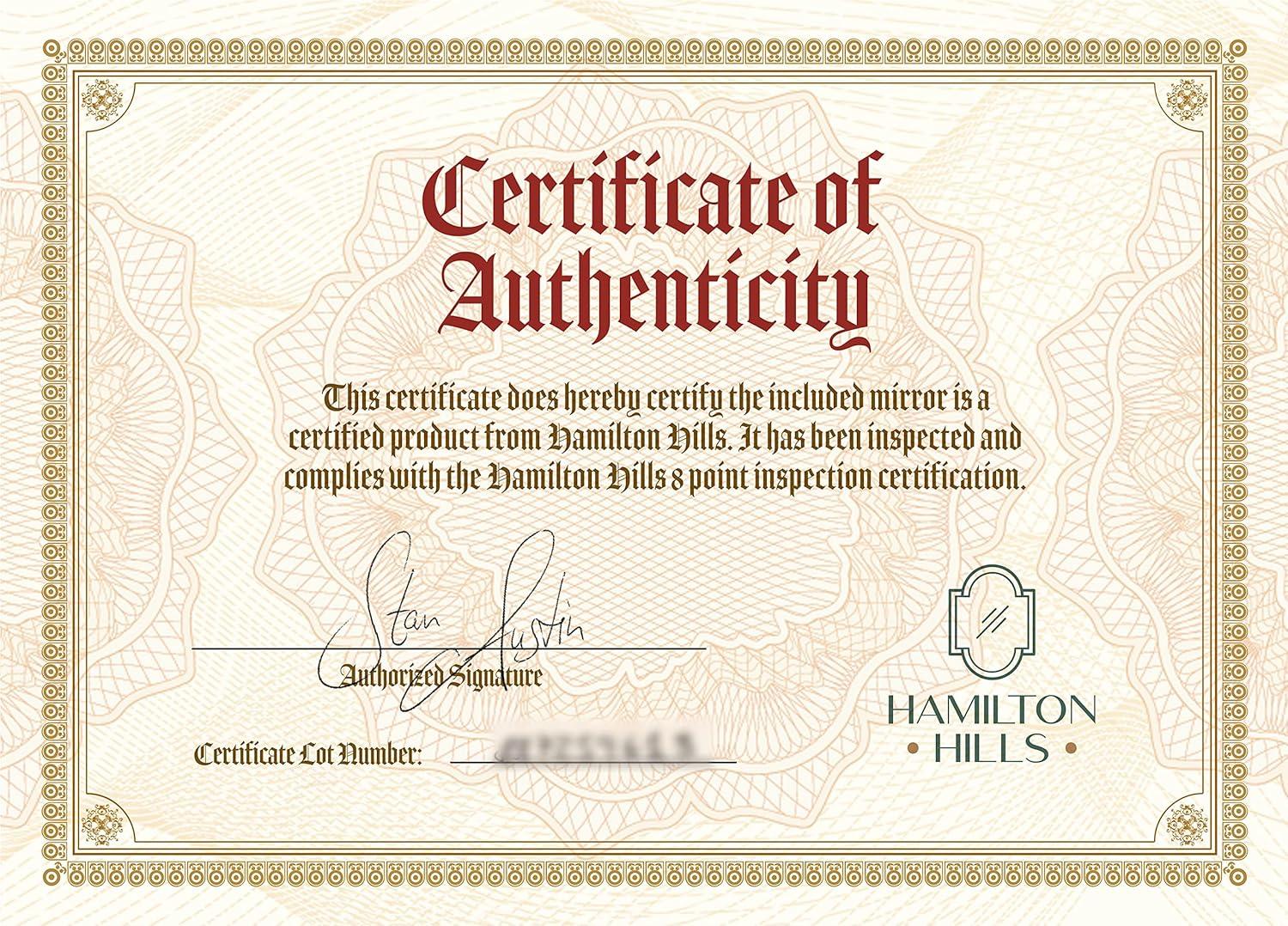 Hamilton Hills 24" x 36" Oval Wenge Framed Wall Mirror