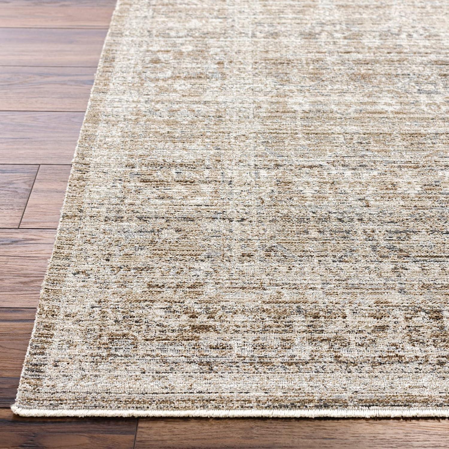 Livabliss x Becki Owens Margaret Damask Area Rug ,7'10" x 10', Vintage Brown