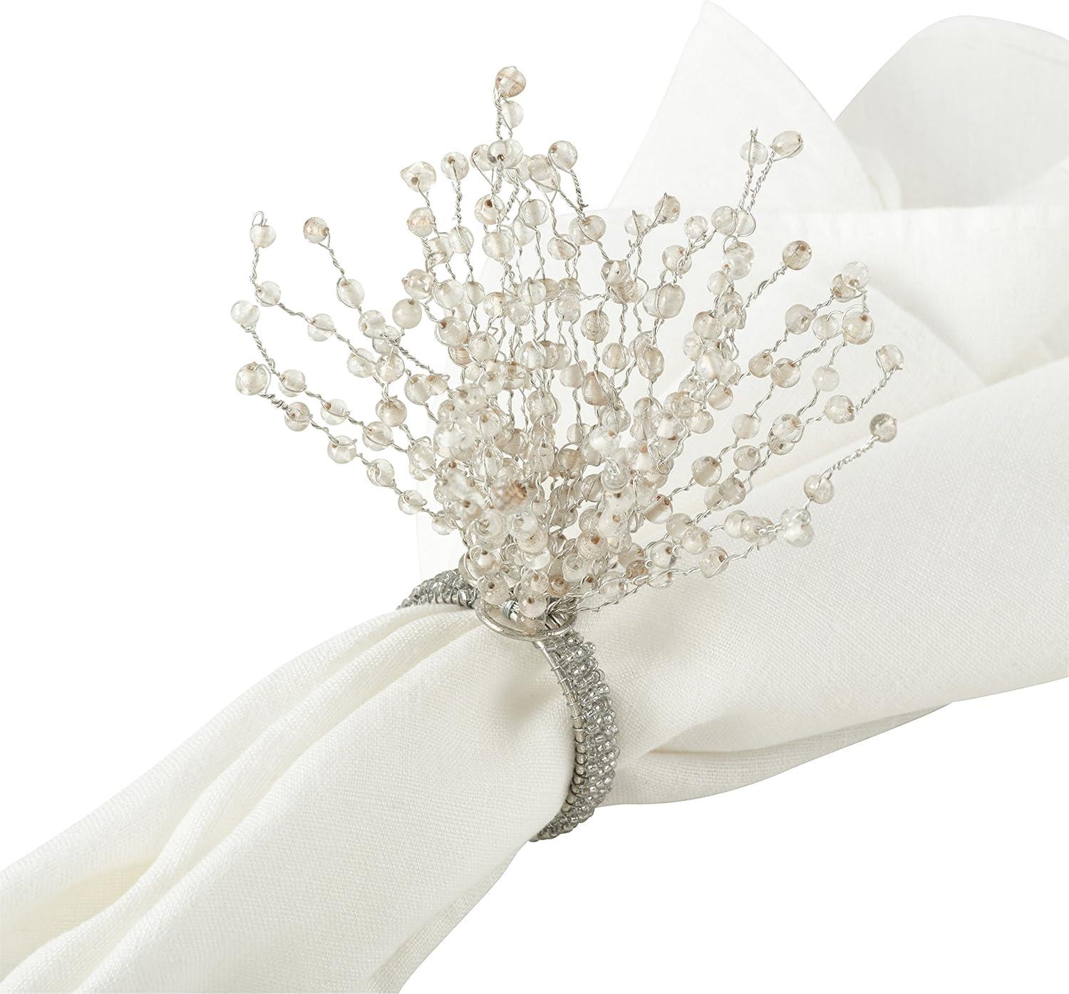 Beaded Design Napkin Ring