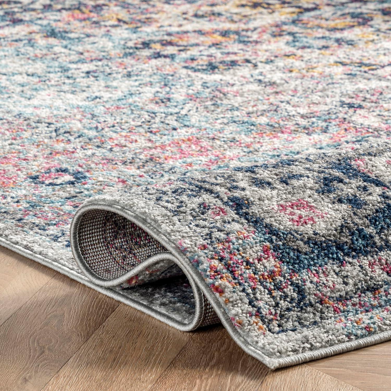 Nuloom Lilah Vintage Medallion Indoor Area Rug