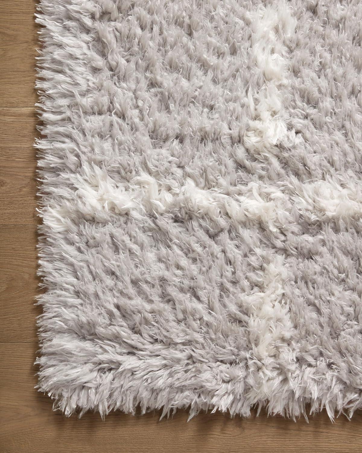 Angela Rose x Loloi Amira Silver / Ivory Area Rug