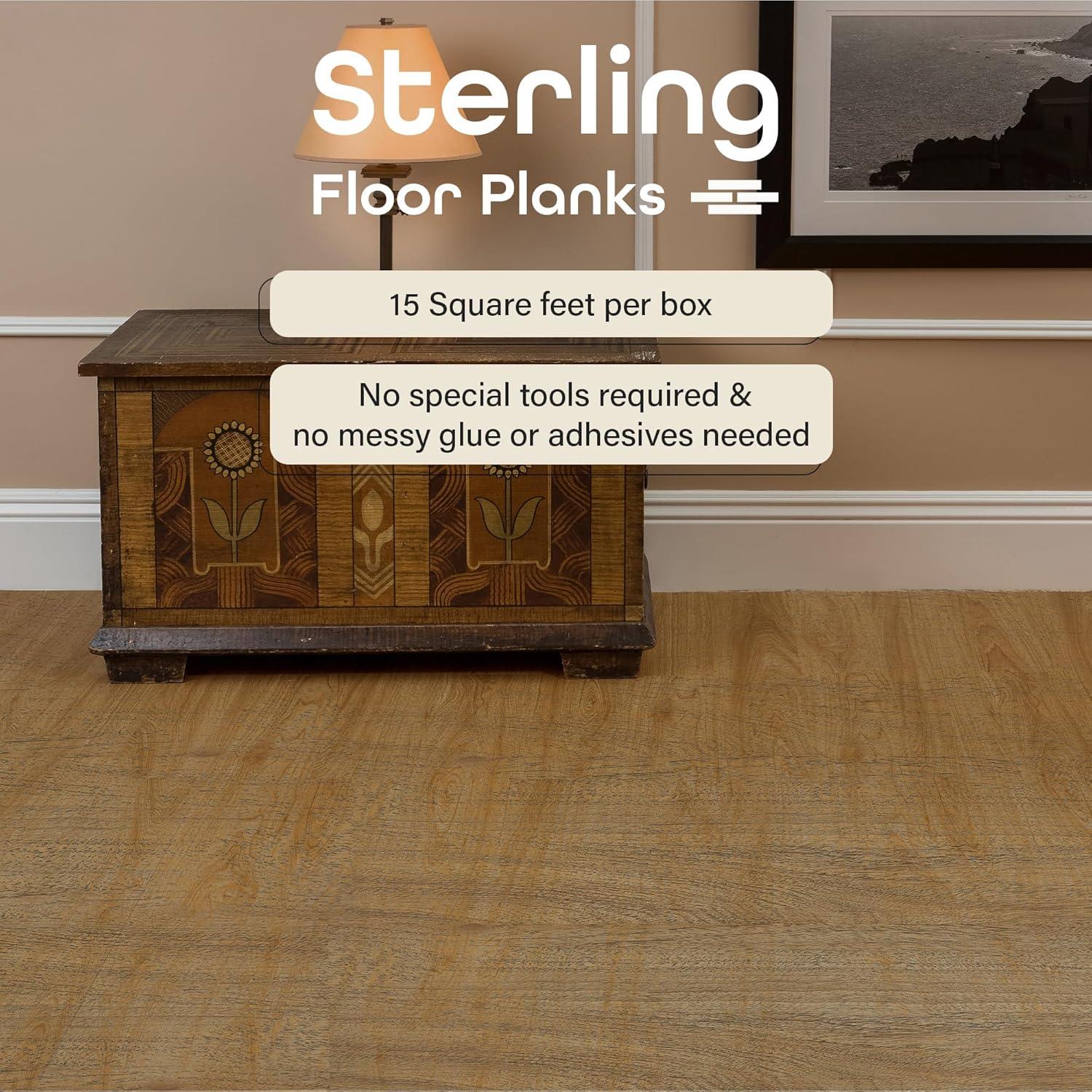 Sterling 0.078'' Thick 6'' W x 36'' L Plank
