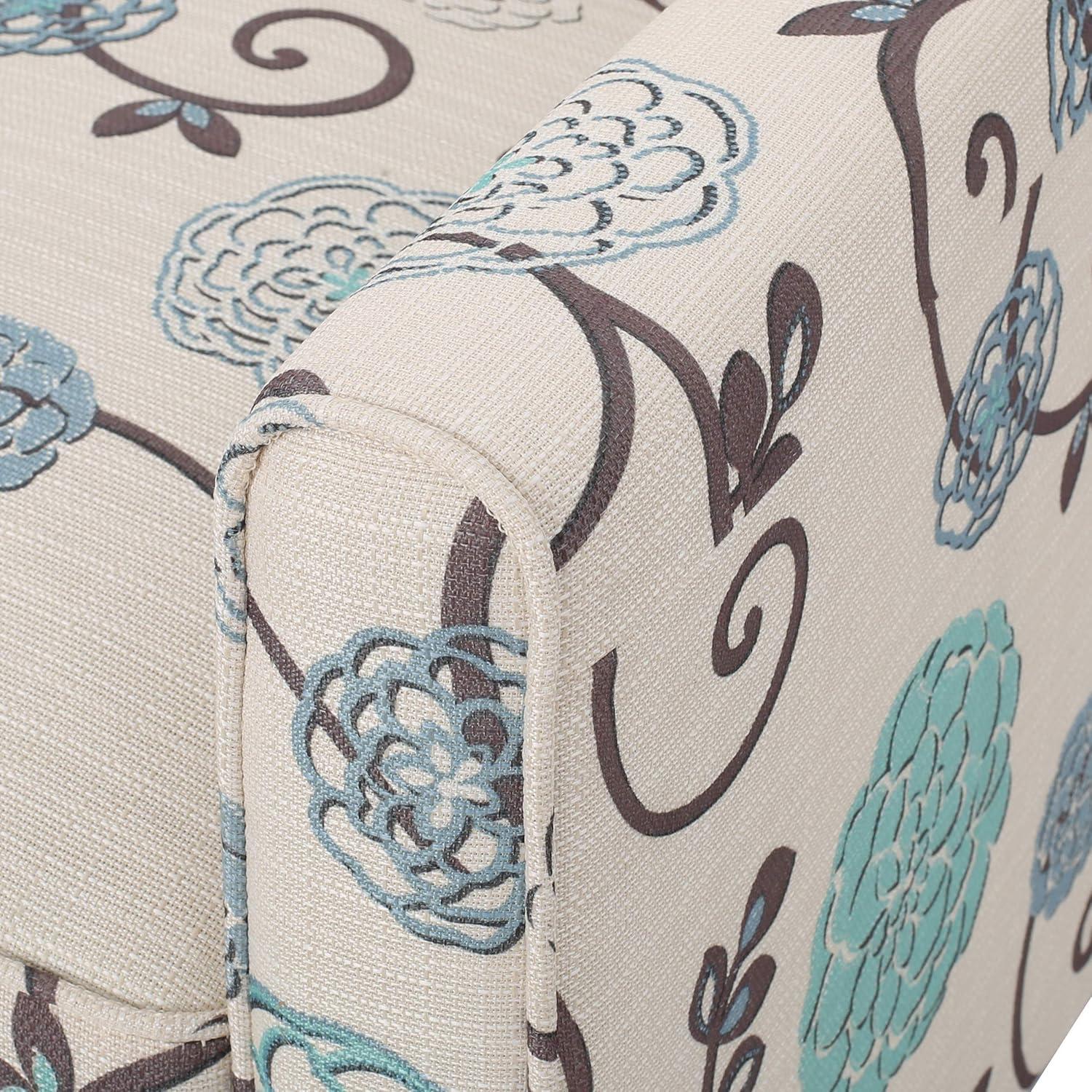 Darvis Fabric Recliner White - Christopher Knight Home: Petite Design, Tapered Legs, Piped Edges