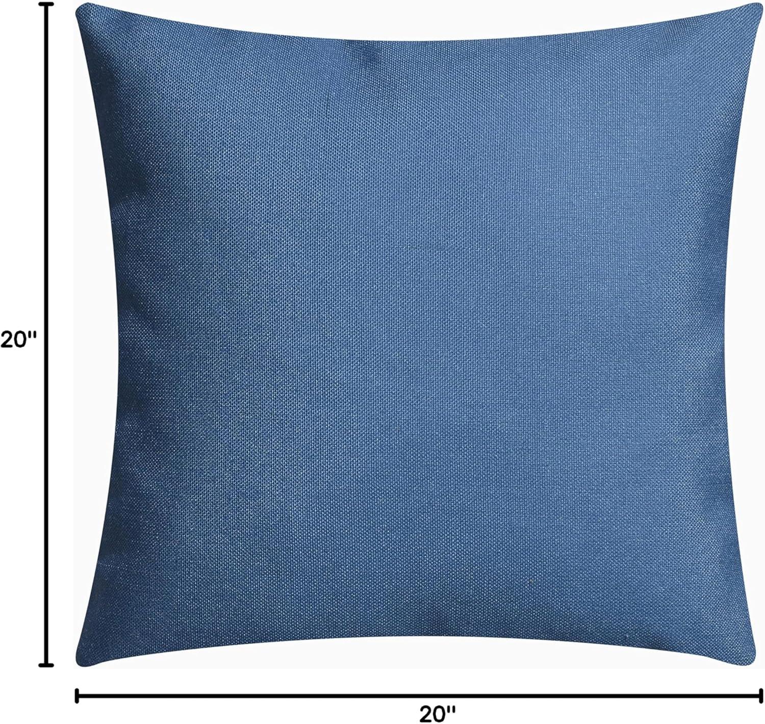 Fab Habitat Indoor/Outdoor Throw Pillow Made from Recycled Polyester Yarn - Double Sided, Stain Resistant, Machine Washable - Medallion - Patio, Deck, Porch, Living Room - Arley Khaki (20" x 20")