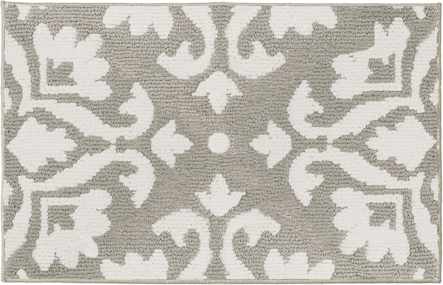 Laura Ashley Laura Ashley Mayhew Light Gray/White Area Rug