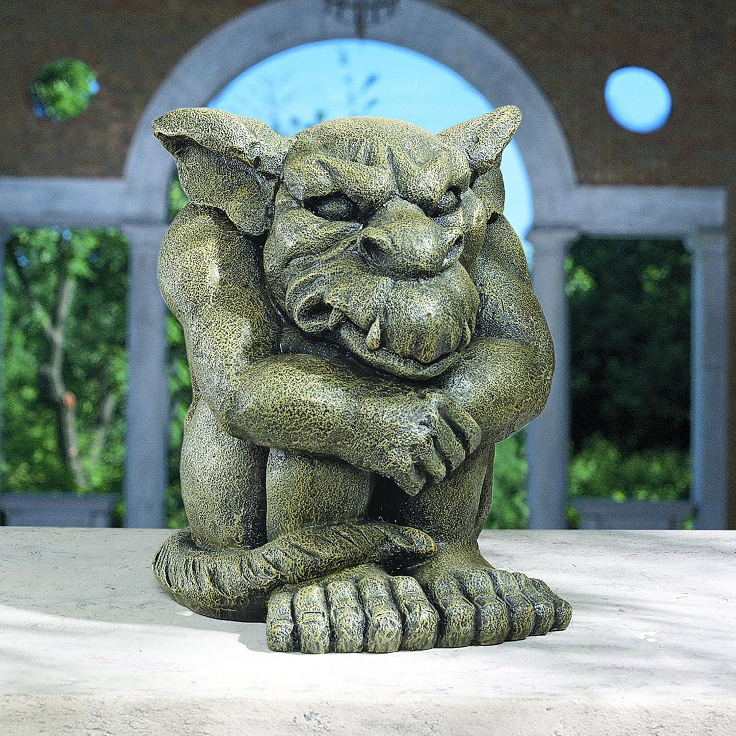 Ebros Winged Fat Ogre Troll Gargoyle Statue 4" High Gargoyles Collectible