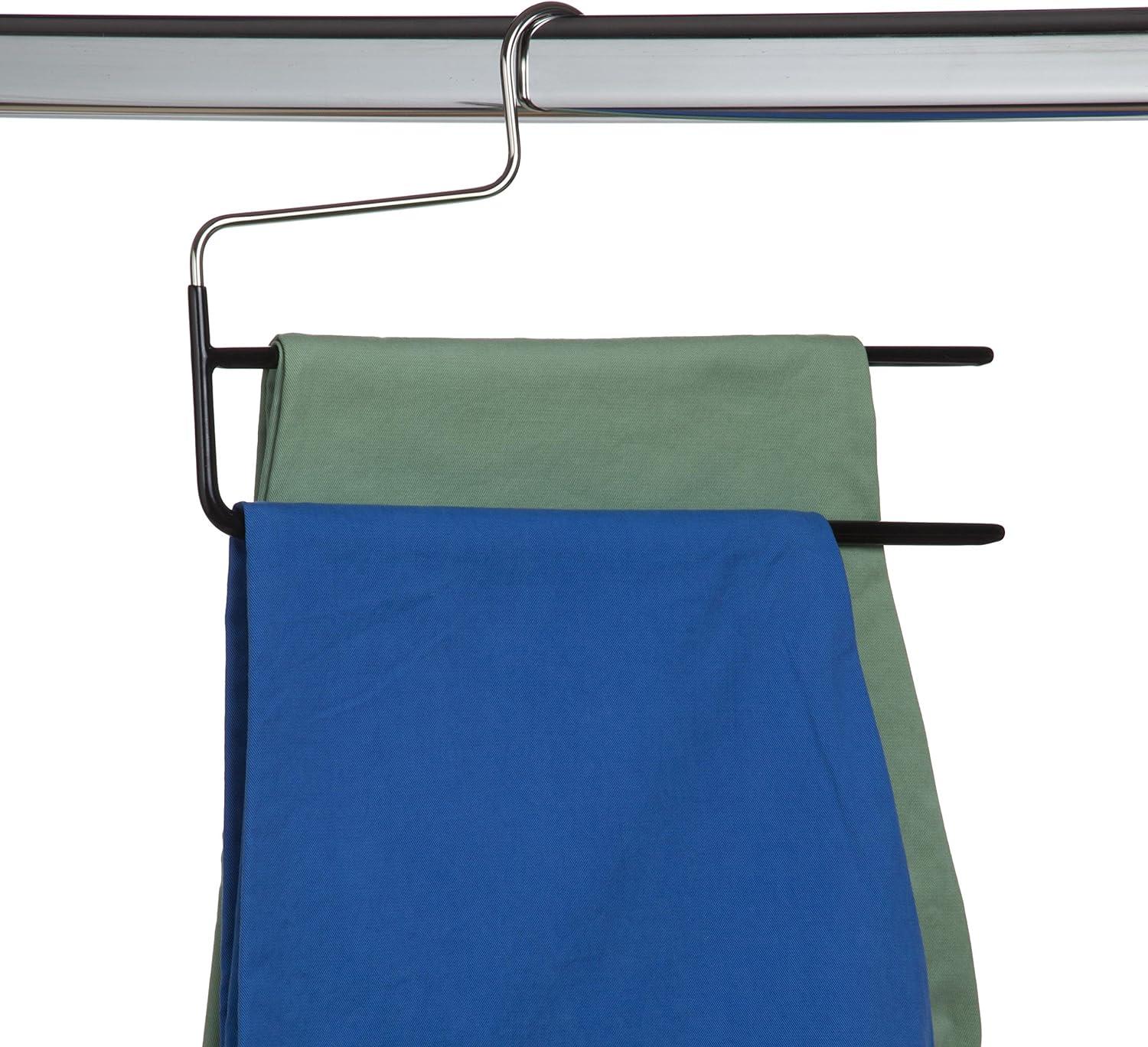 Mawa Metal Non-Slip Standard Hanger for Skirt/Pants (Set of 5)
