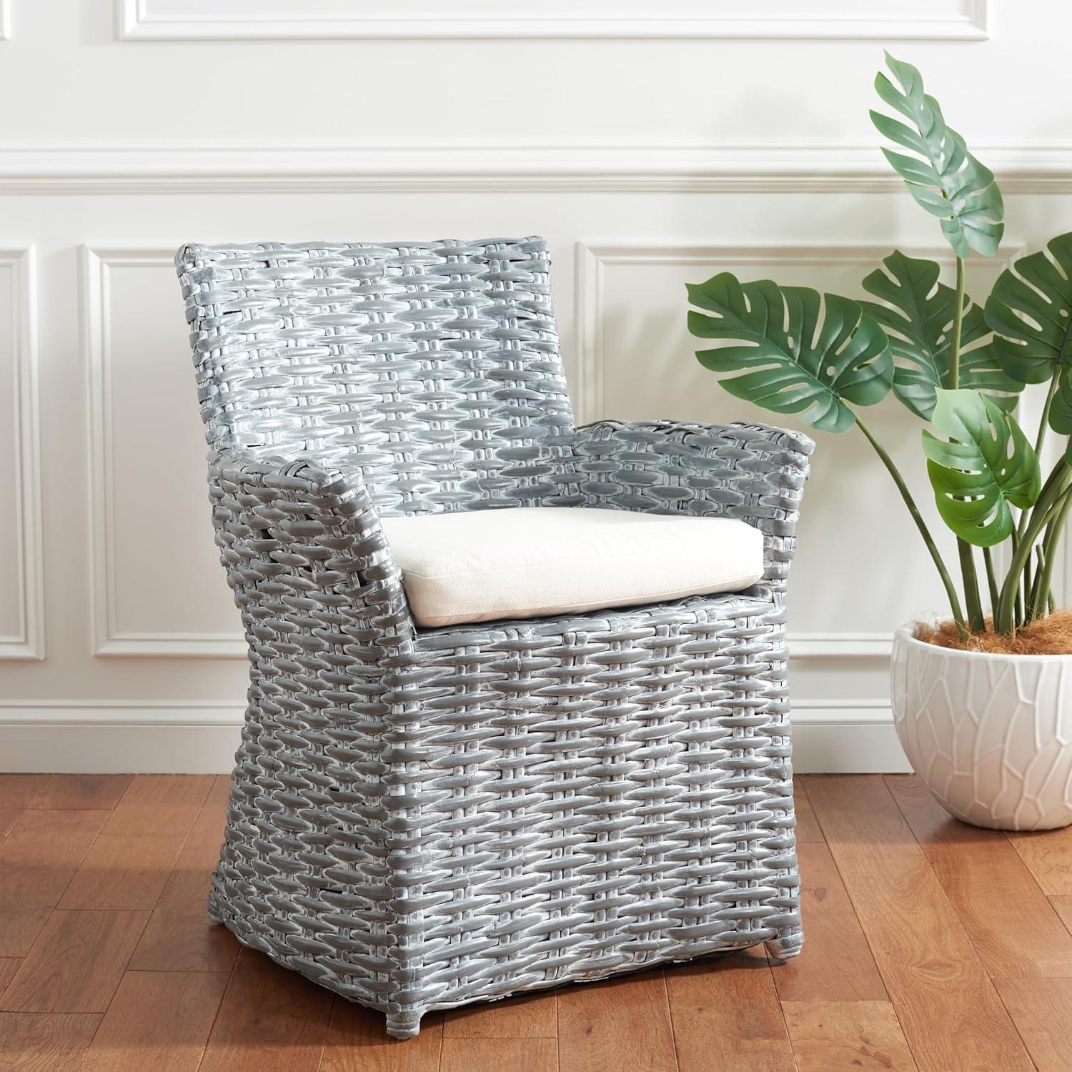 Cabana Rattan Arm Chair  - Safavieh