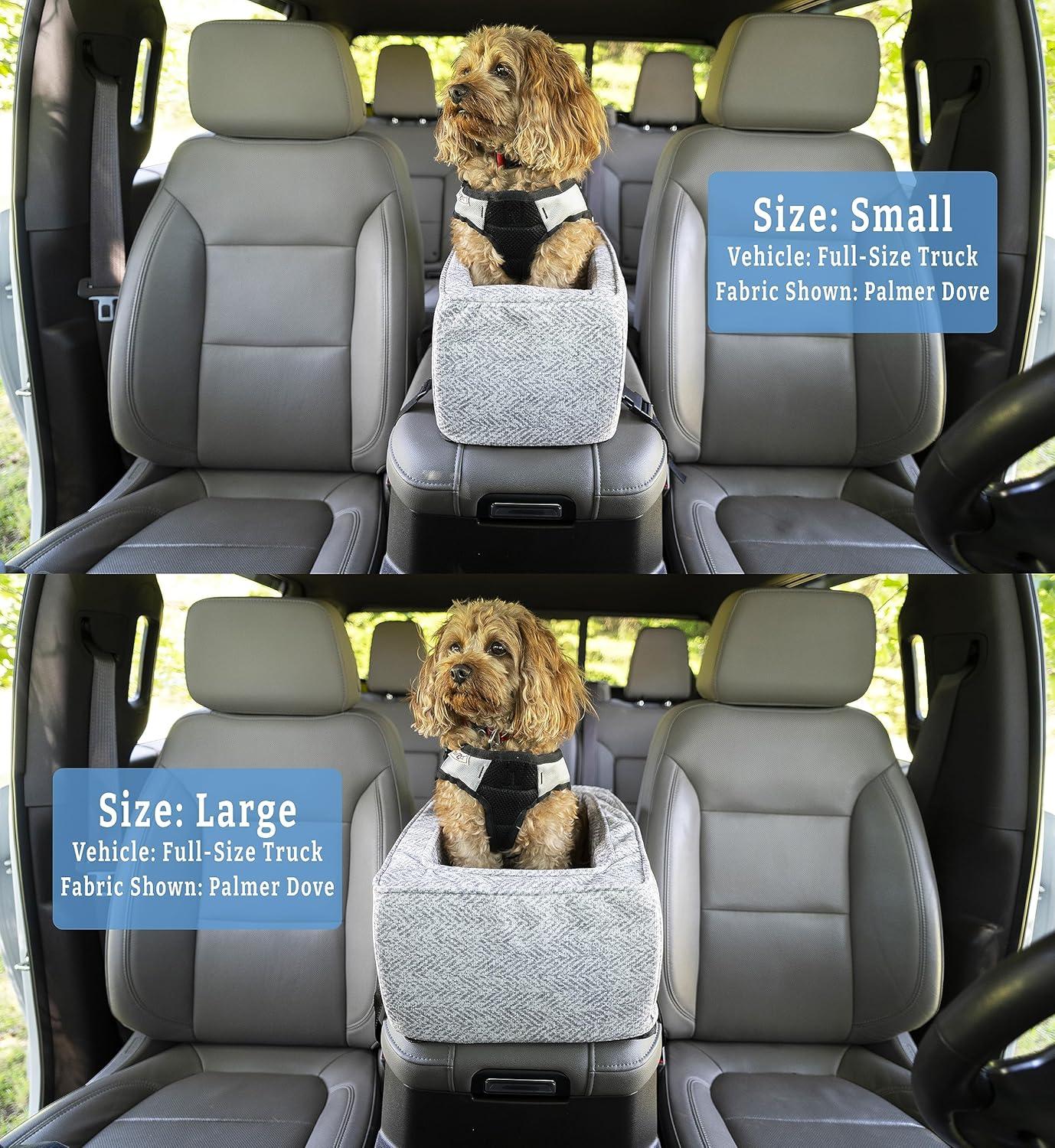 Snoozer Pet Products Luxury Microsuede Lookout Console Dog Car Seat