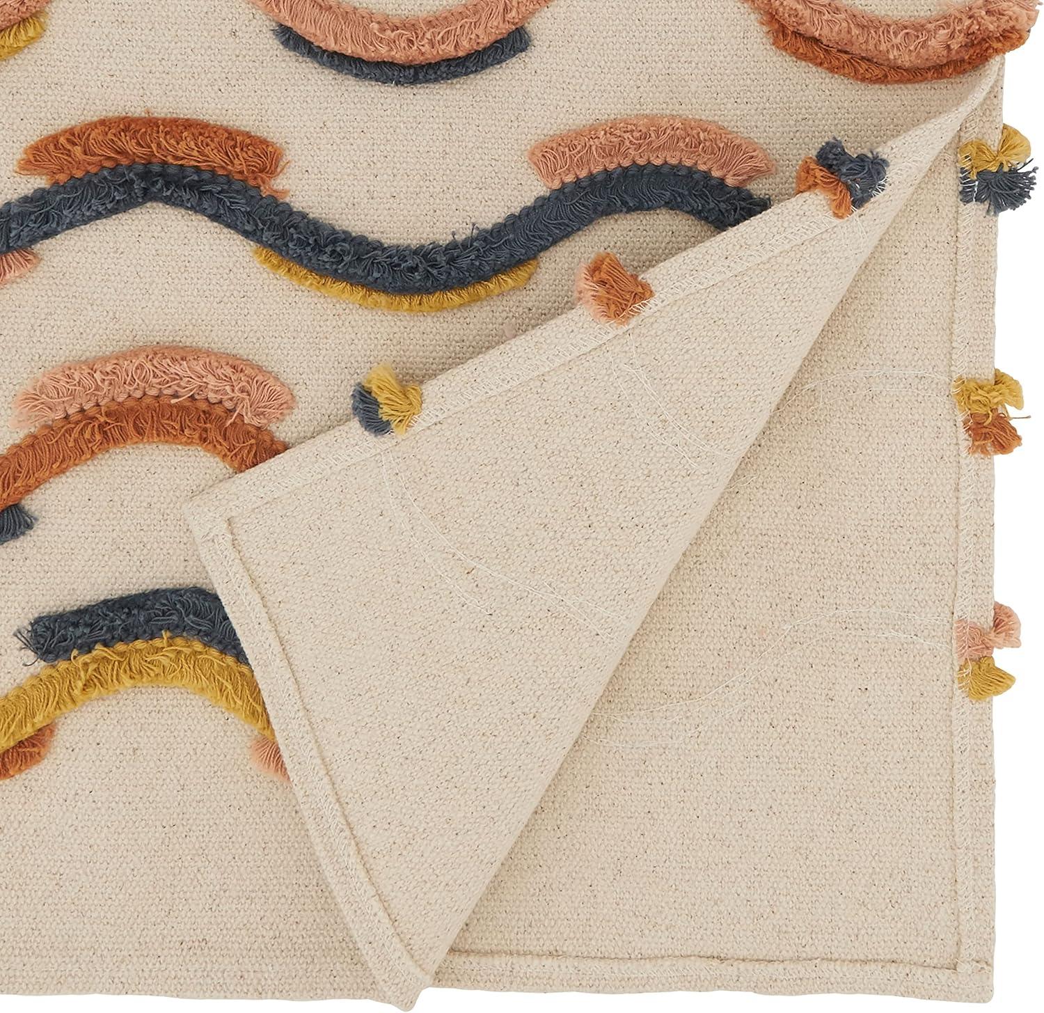 Saro 100% Cotton Table Runner