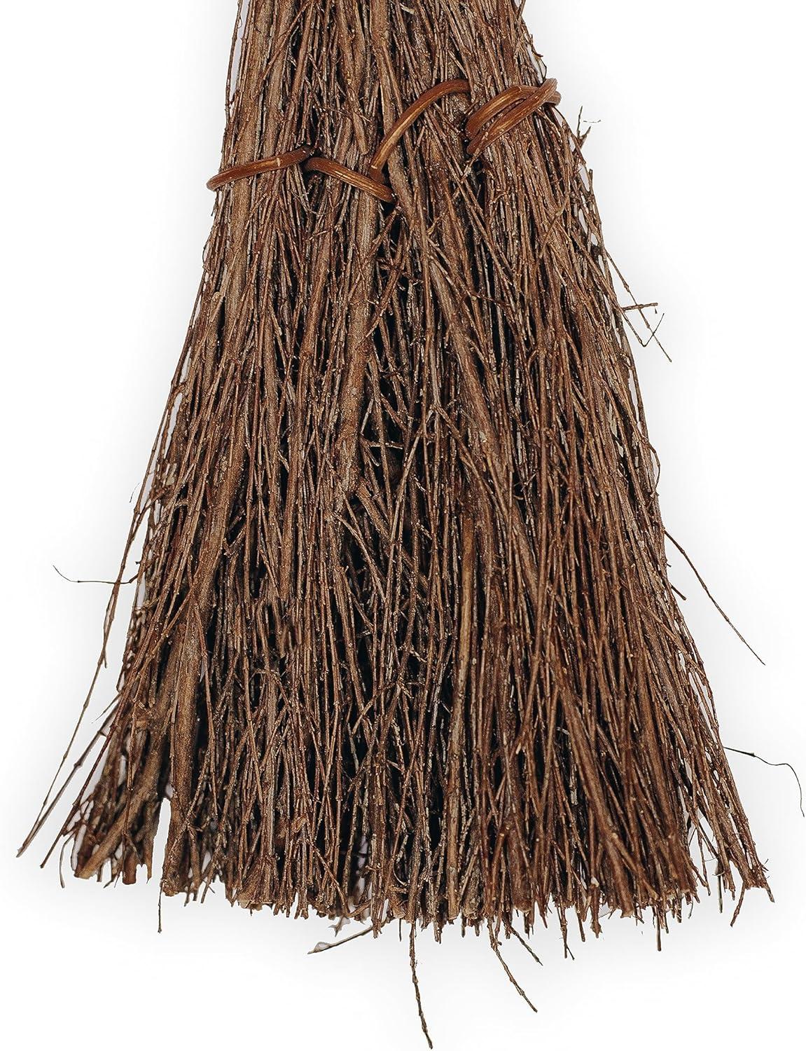 Rustic Natural Fiber Cinnamon Scented Decorative Broom Set