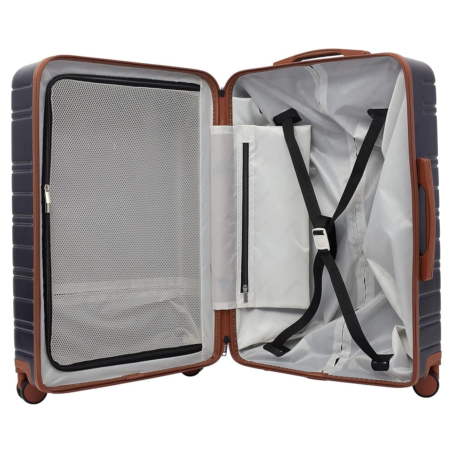 Travelers Club 2PC Navigate Luggage Set, Navy Blue, 20" Carry-On