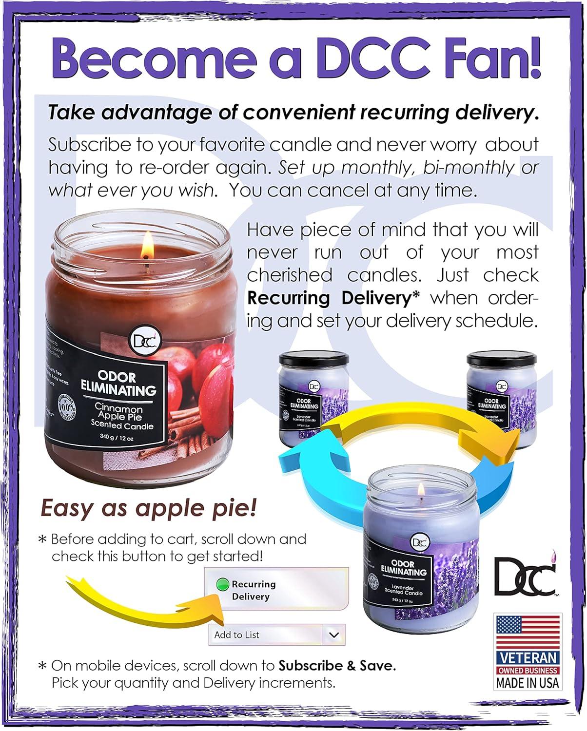 Fresh Linen Odor Eliminating Highly Fragranced Candle - Eliminates 95% of Pet, Smoke, Food, and Other Smells Quickly - Up to 80 Hour Burn time - 12 Ounce Premium Soy Blend