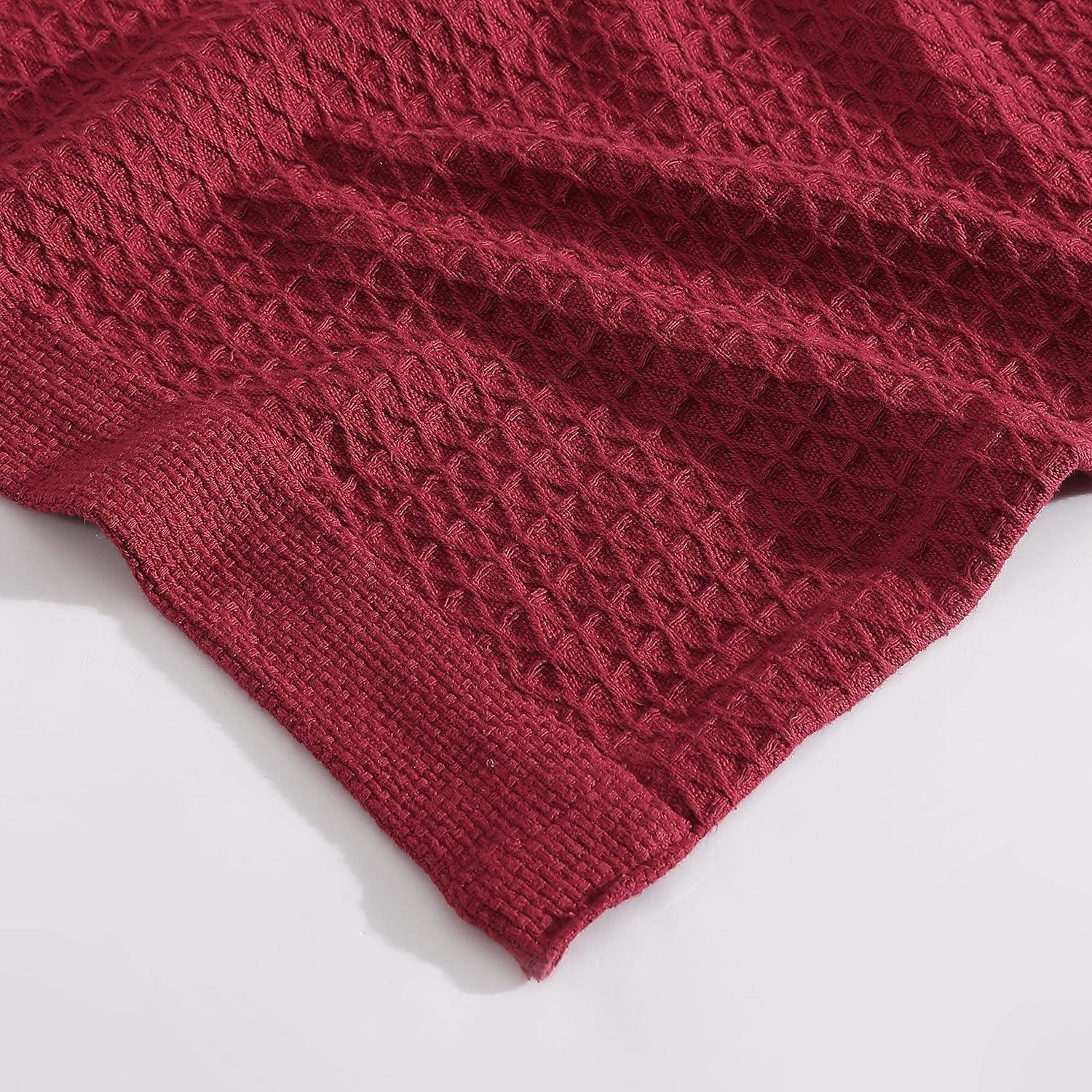 Nautica Nautica Baird Solid Cotton Reversible Blanket
