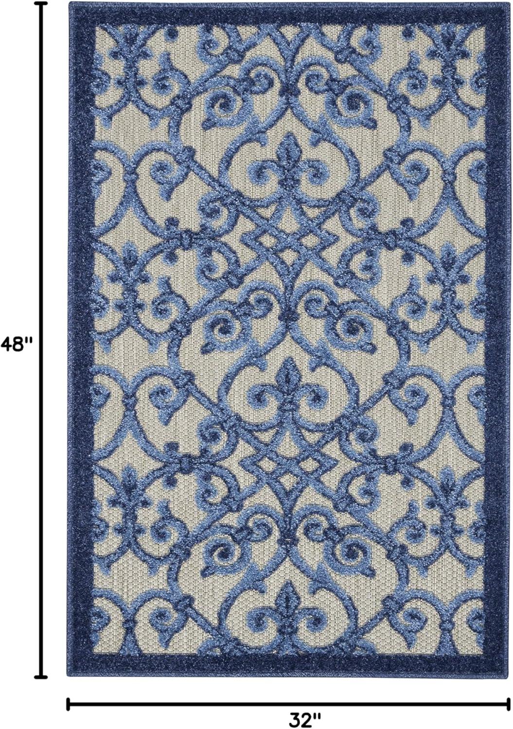 Aloha Damask Rug