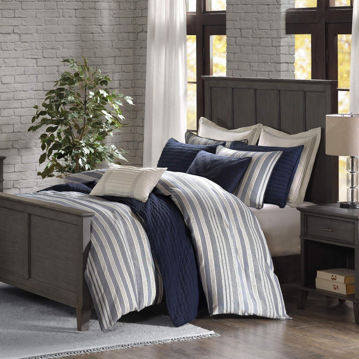 Madison Park Signature Farmhouse Cotton Blend Comforter Set