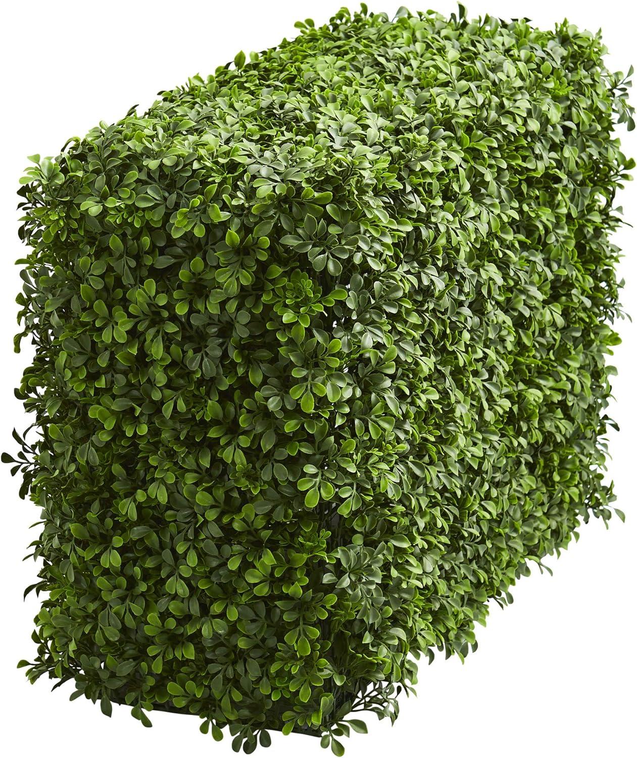 Lush Green 30" Artificial Eucalyptus Outdoor Hedge