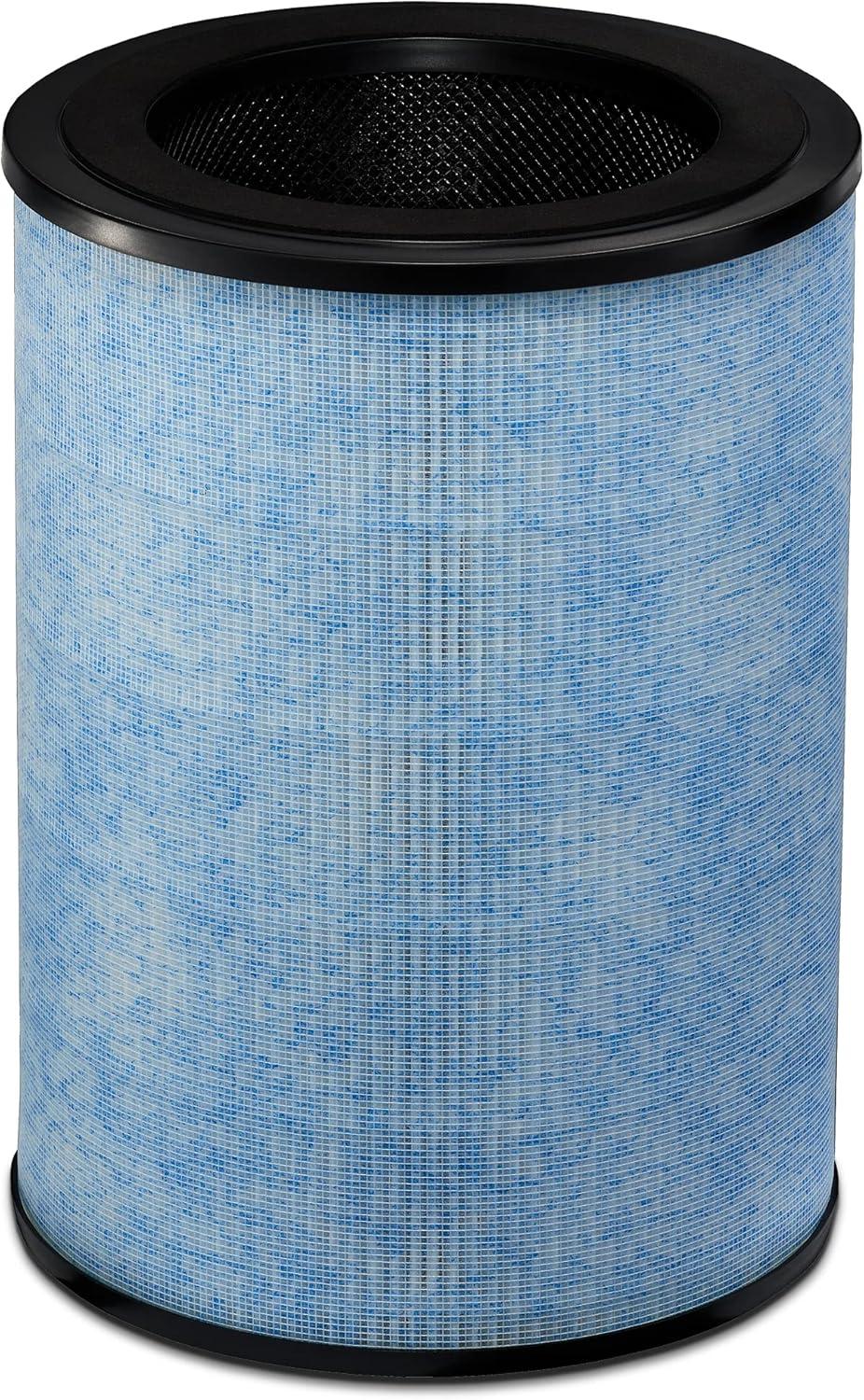 Large Blue HEPA-13 Air Purifier Replacement Filter