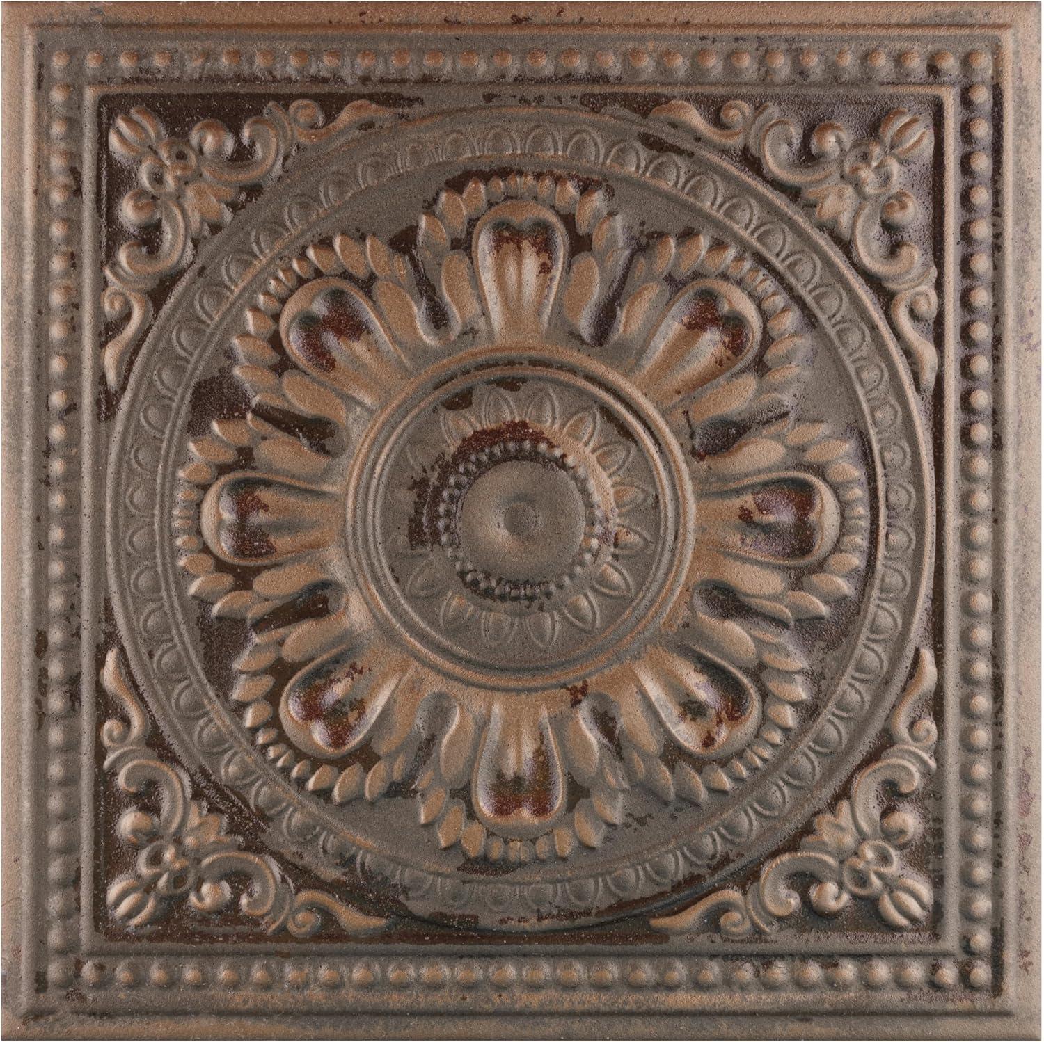 Fitz 8" x 8" Ceramic Patterned Wall Tile