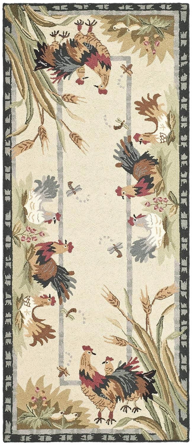 Chelsea HK56 Handmade Accent Rug - 2'6"x4' - Ivory - Safavieh