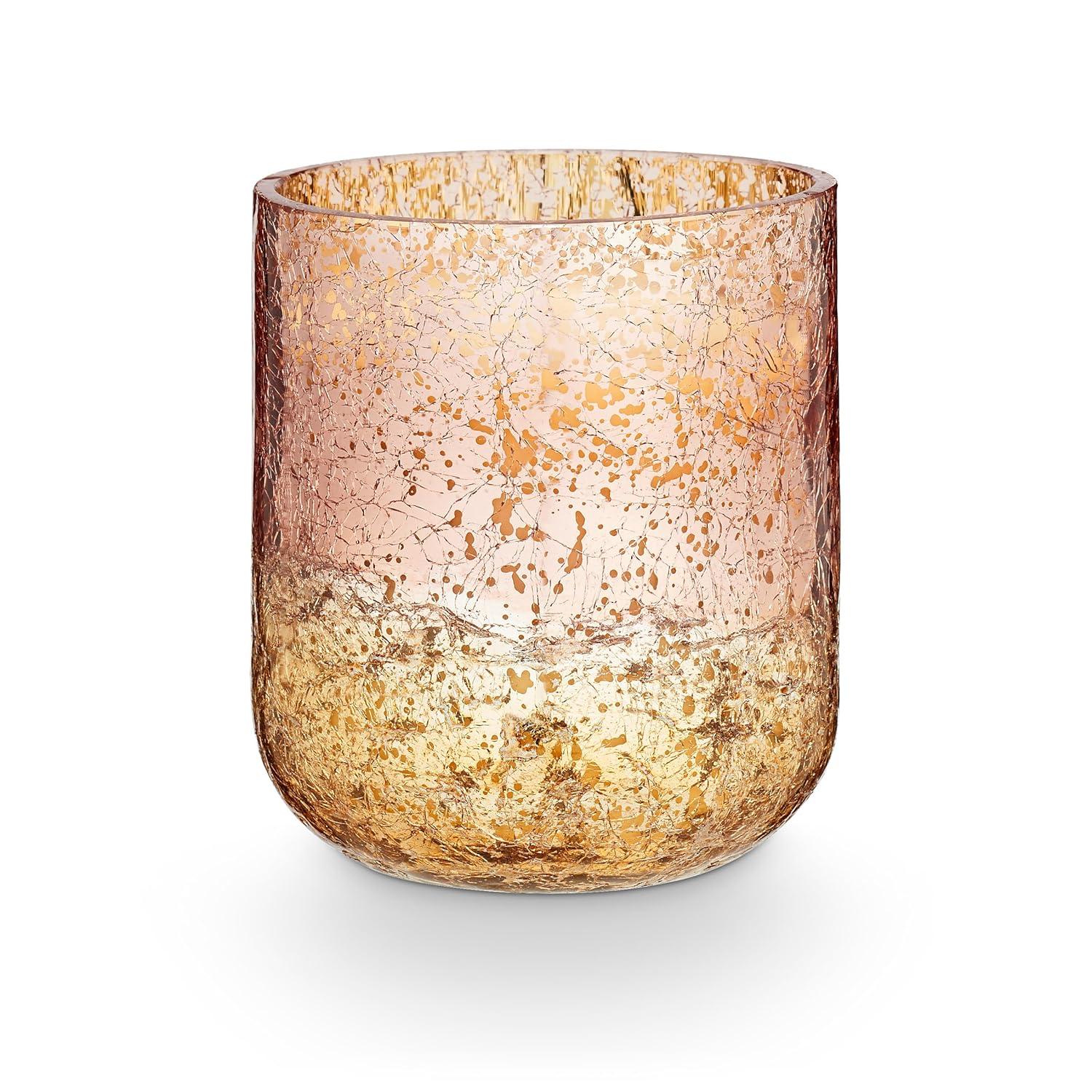 Small Radiant Glass Candle, Cardamom Pomander