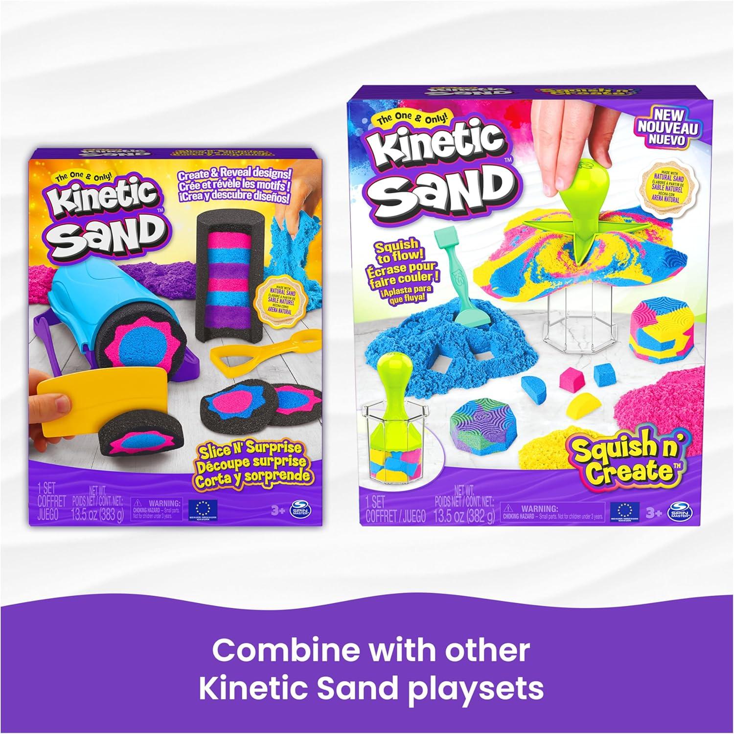 Kinetic Sand Castle Container Sand Art 10pk