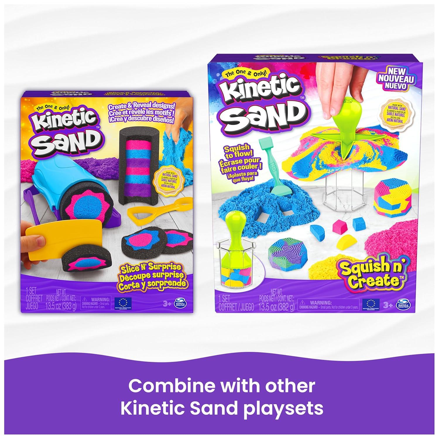 Kinetic Sand Castle Container Sand Art 10pk