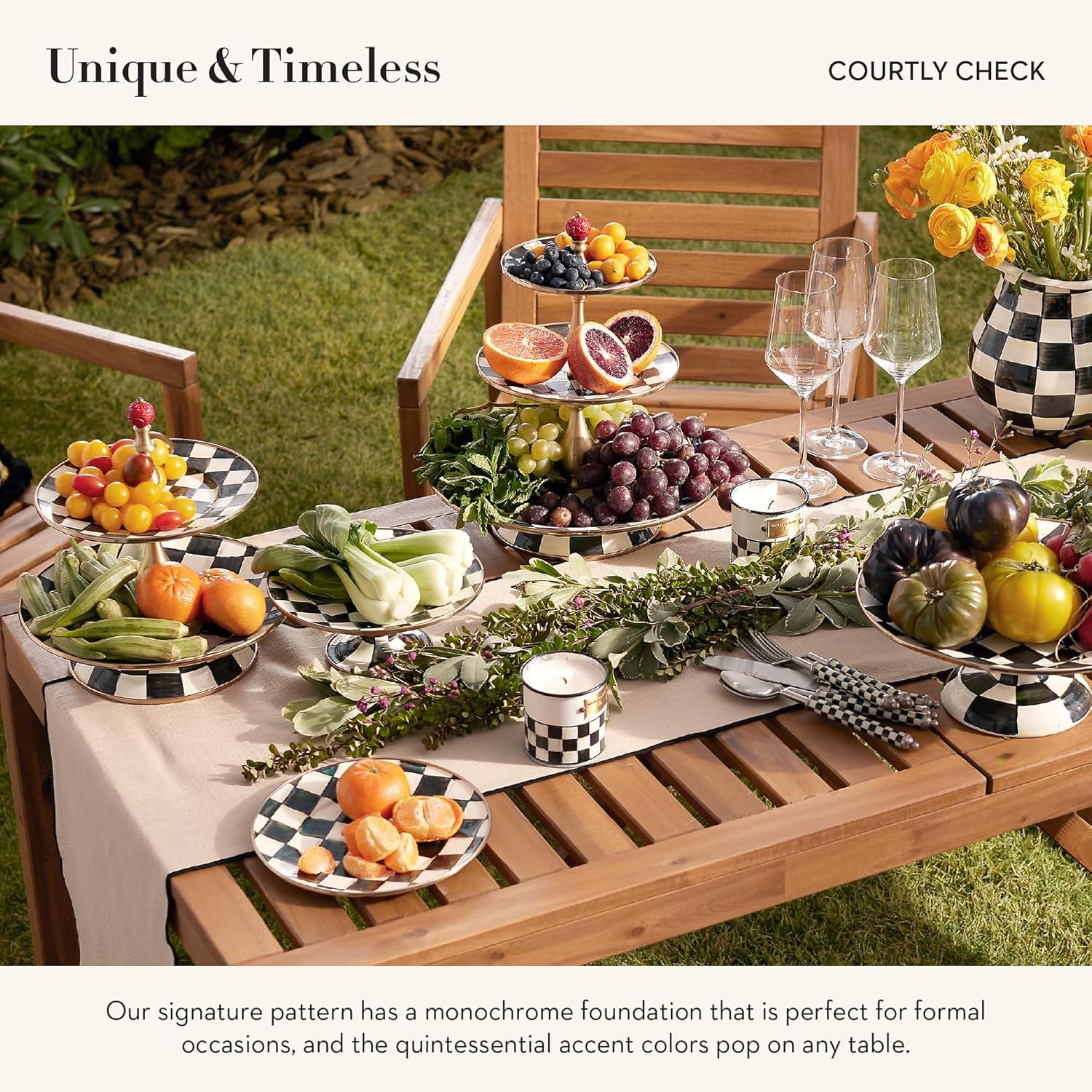 Courtly Check® Two Tier Sweet Stand