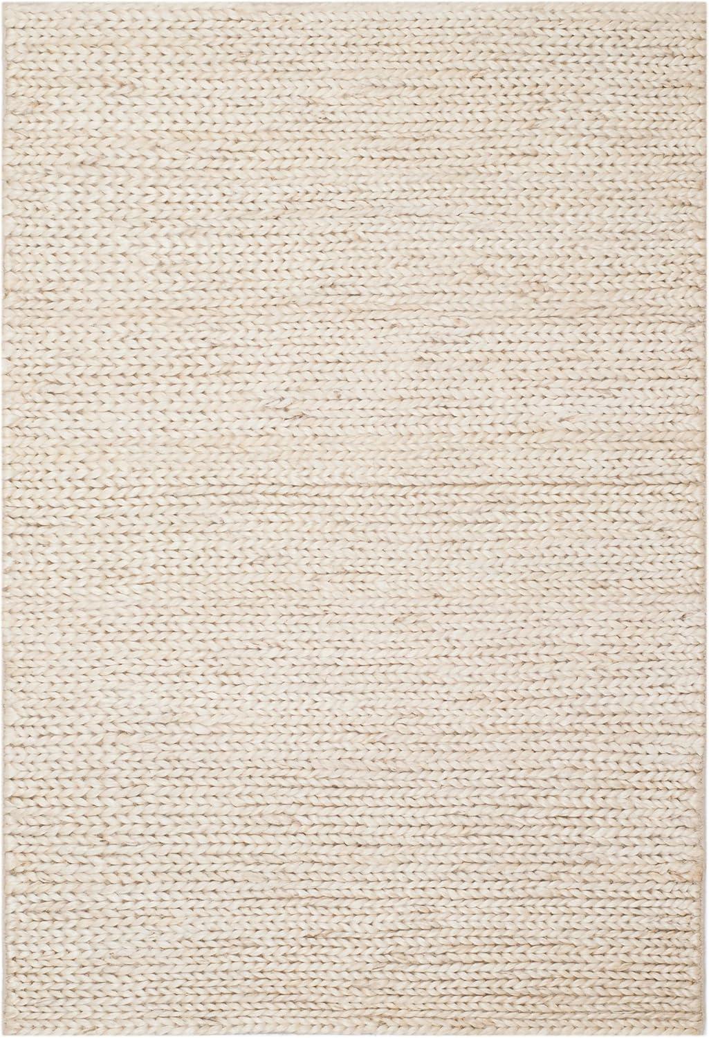 Pennsburg Natural Fiber Hand Woven Jute Chevron Rug