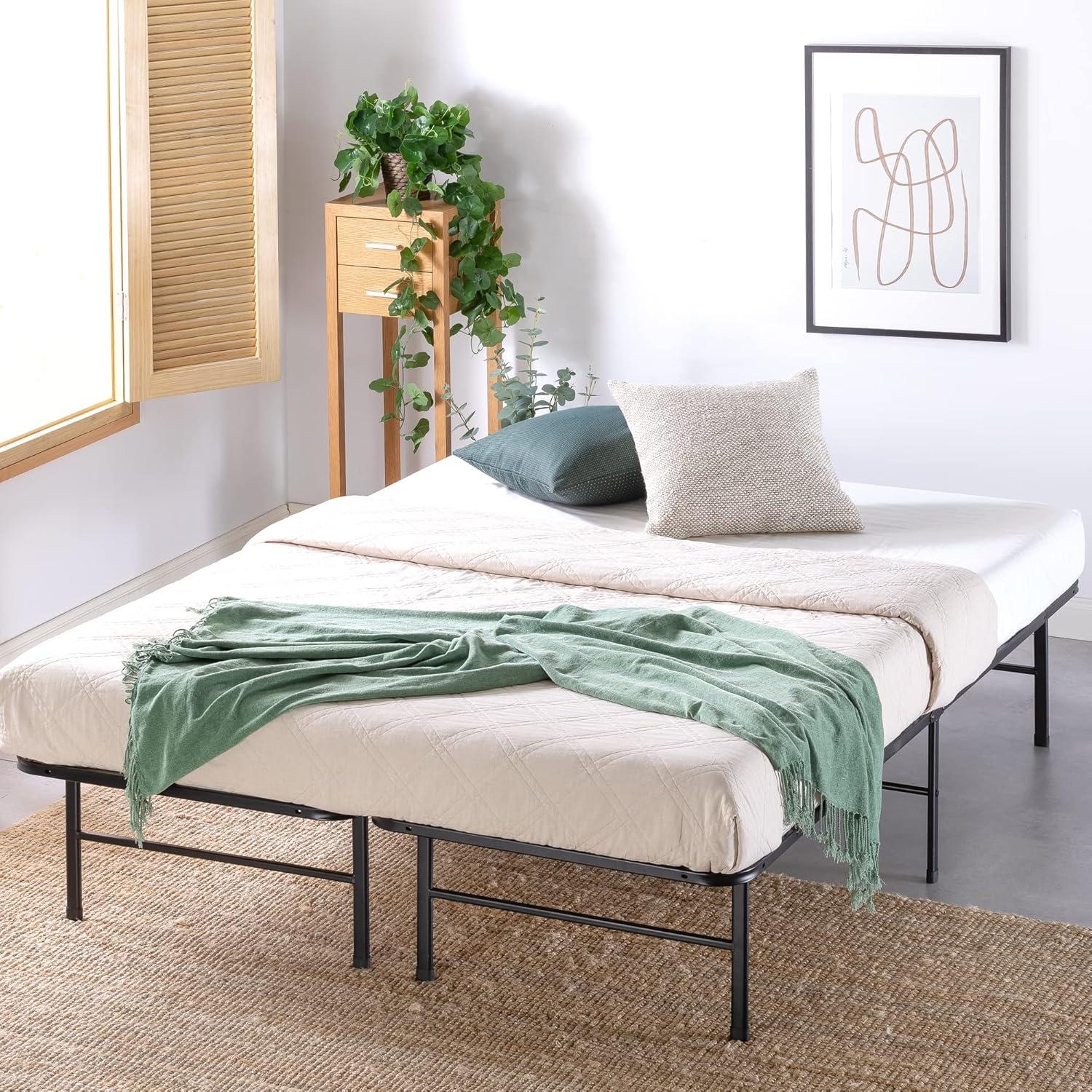 SmartBase 14 inch Essential Mattress Foundation with Rayon from Bamboo Slats