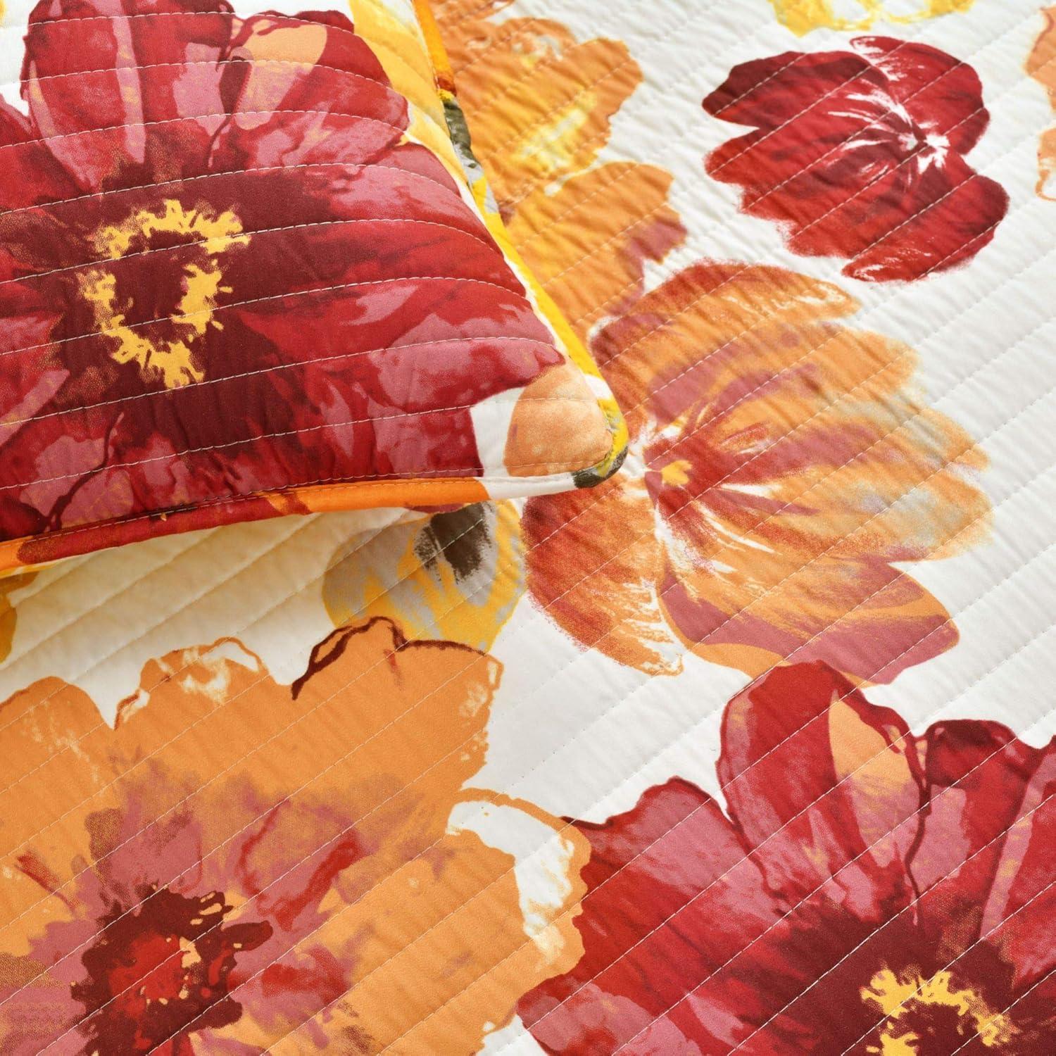 Lush Decor Leah Reversible Quilt Set