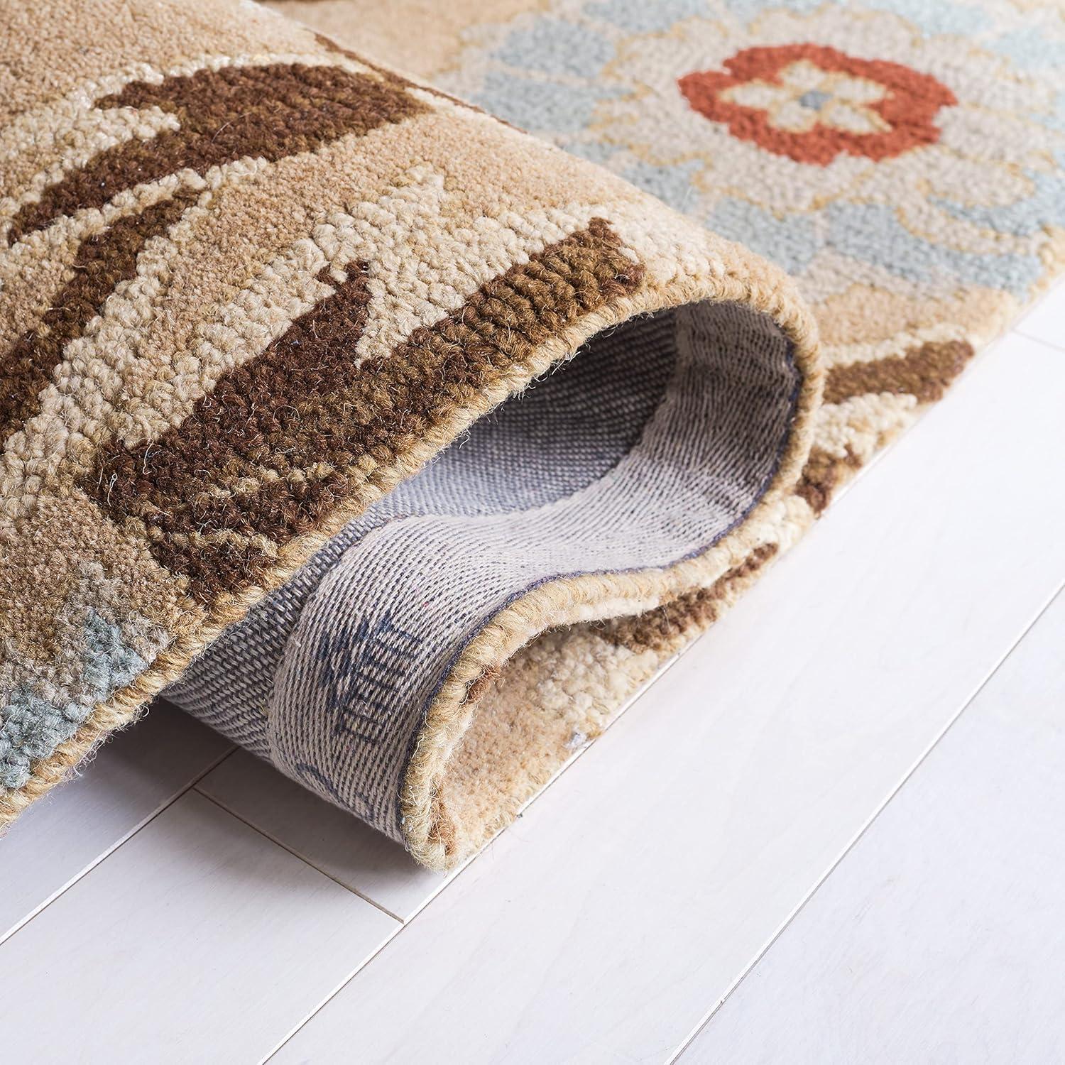 Earlee Hand Tufted Wool Floral Rug