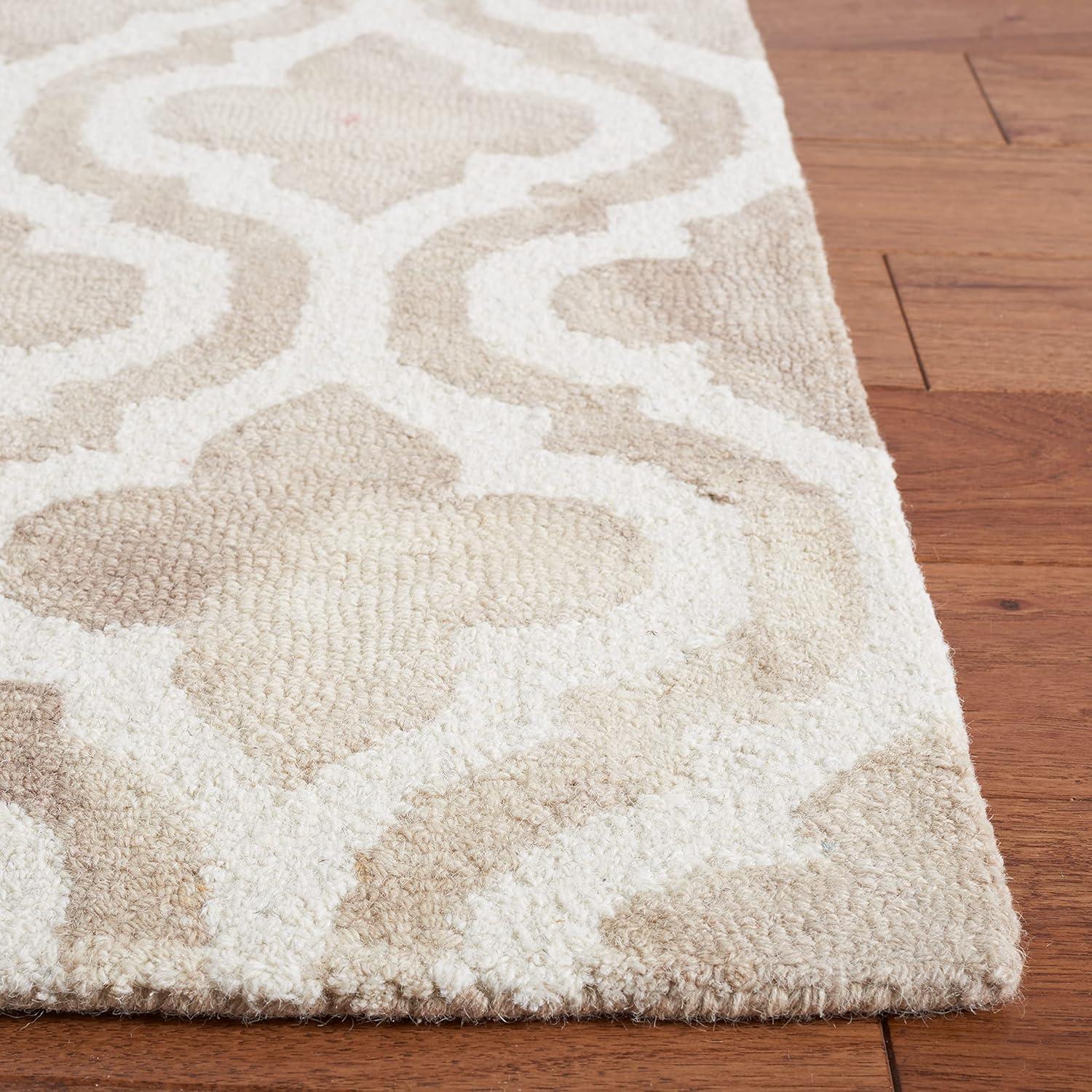 Dip Dye DDY537 Hand Tufted Indoor Runner - Beige/Ivory - 2'3"x6' - Safavieh