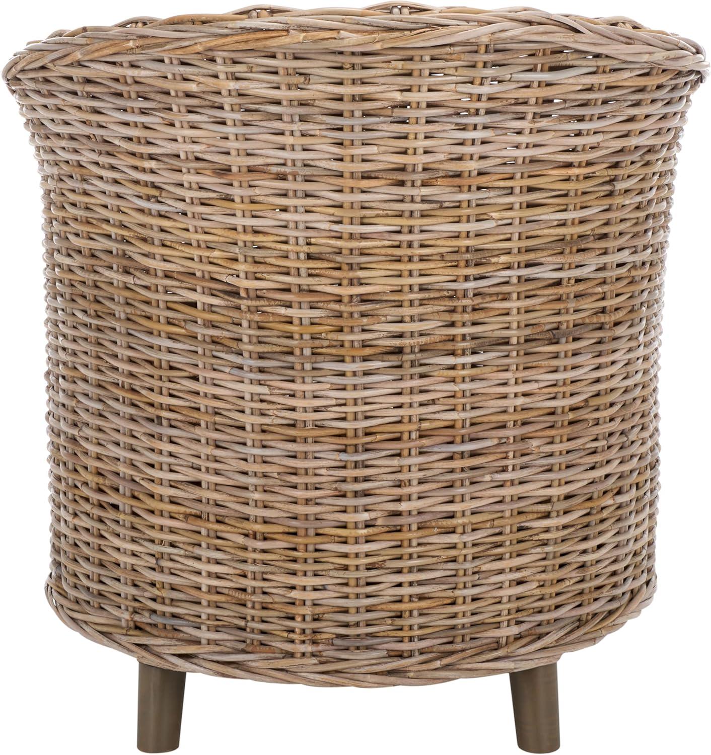 Omni Rattan Barrel Chair  - Safavieh