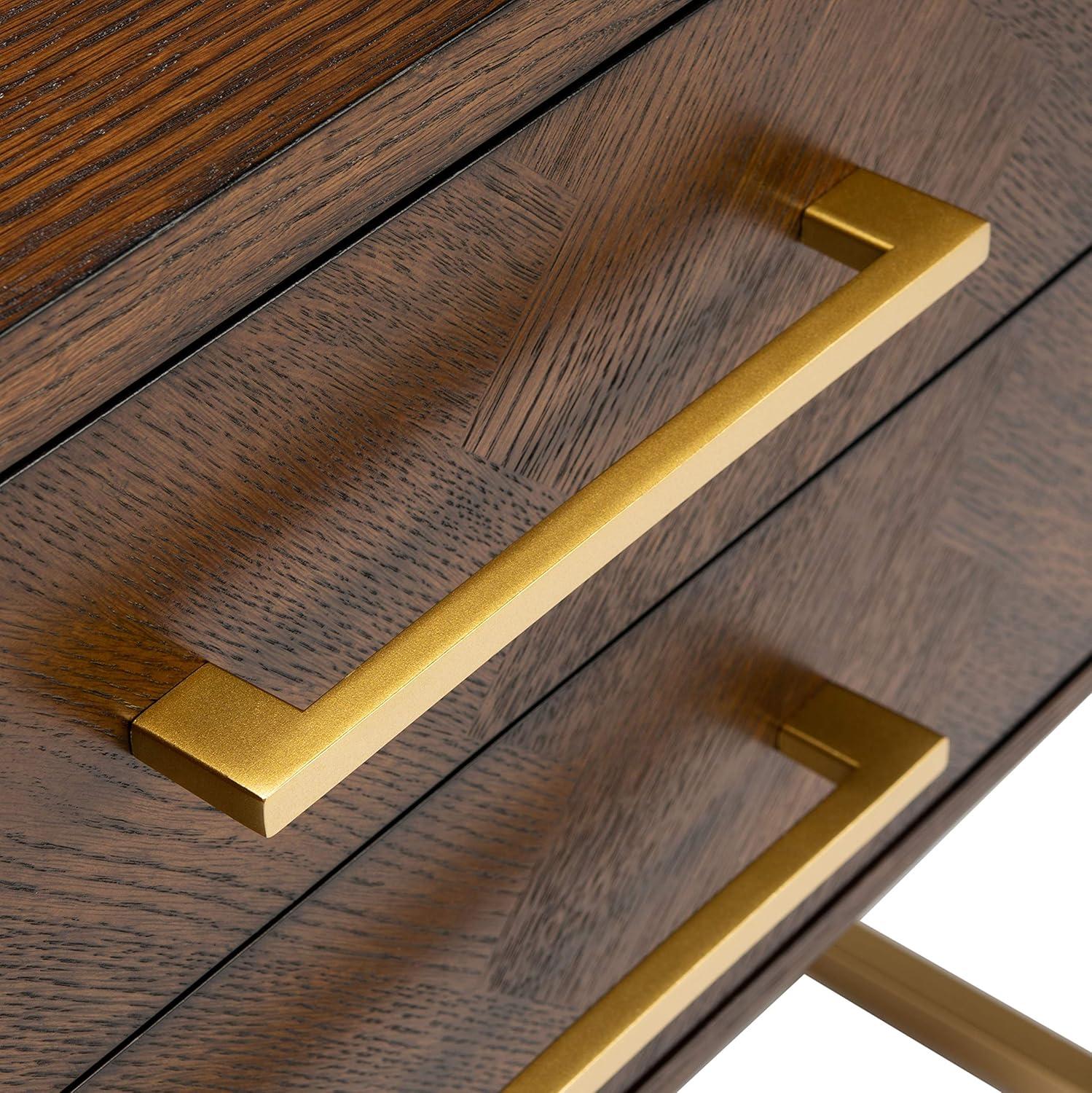 Estelle Nightstand - FOX6262 - Walnut - Safavieh Couture