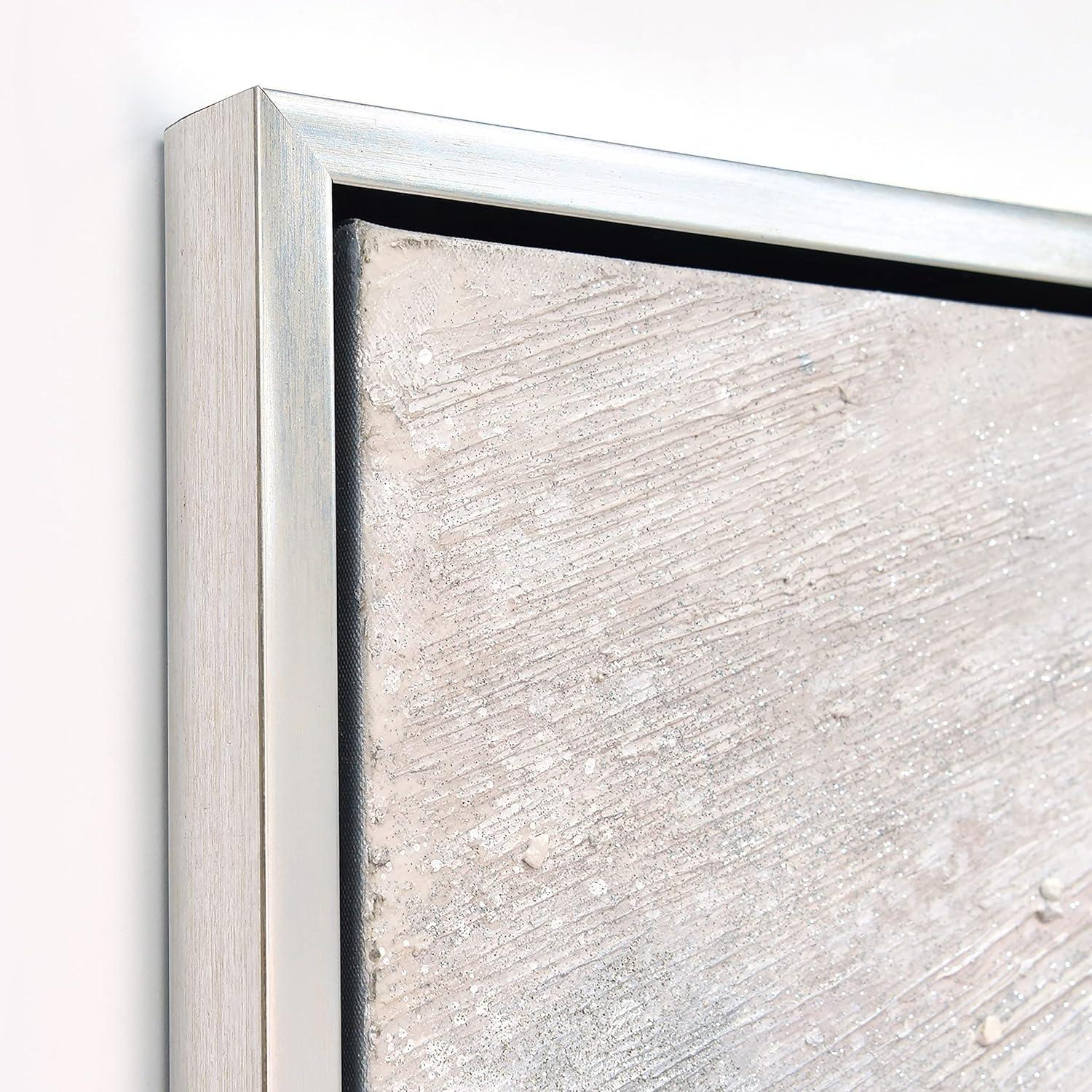 Empire Art Direct " Silver Pellets Textured Metallic " by Martin Edwards