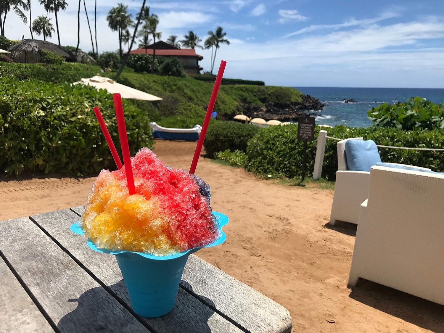 Honey Dew Hypothermias Hawaiian Snow Cones Flavor Syrups for Drinks, Coffee, Shaved Ice & Slushie, Piraguas, Raspados, Soda Flavor Syrup, No Corn Syrup, Pure Cane Sugar Quart (32 fl. oz)