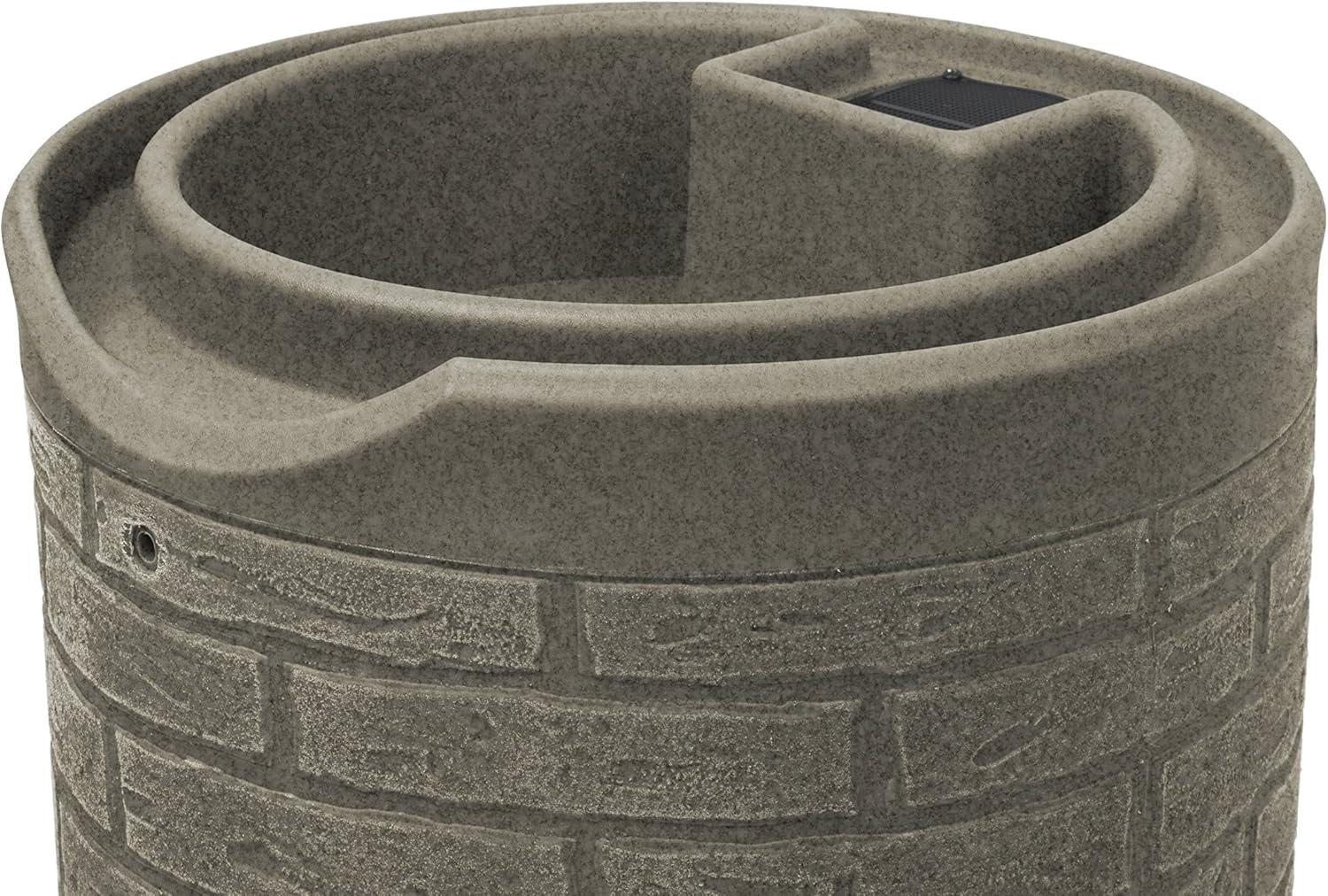 Good Ideas Good Ideas 50 Gallons Plastic Drainable Planter Rain Barrel