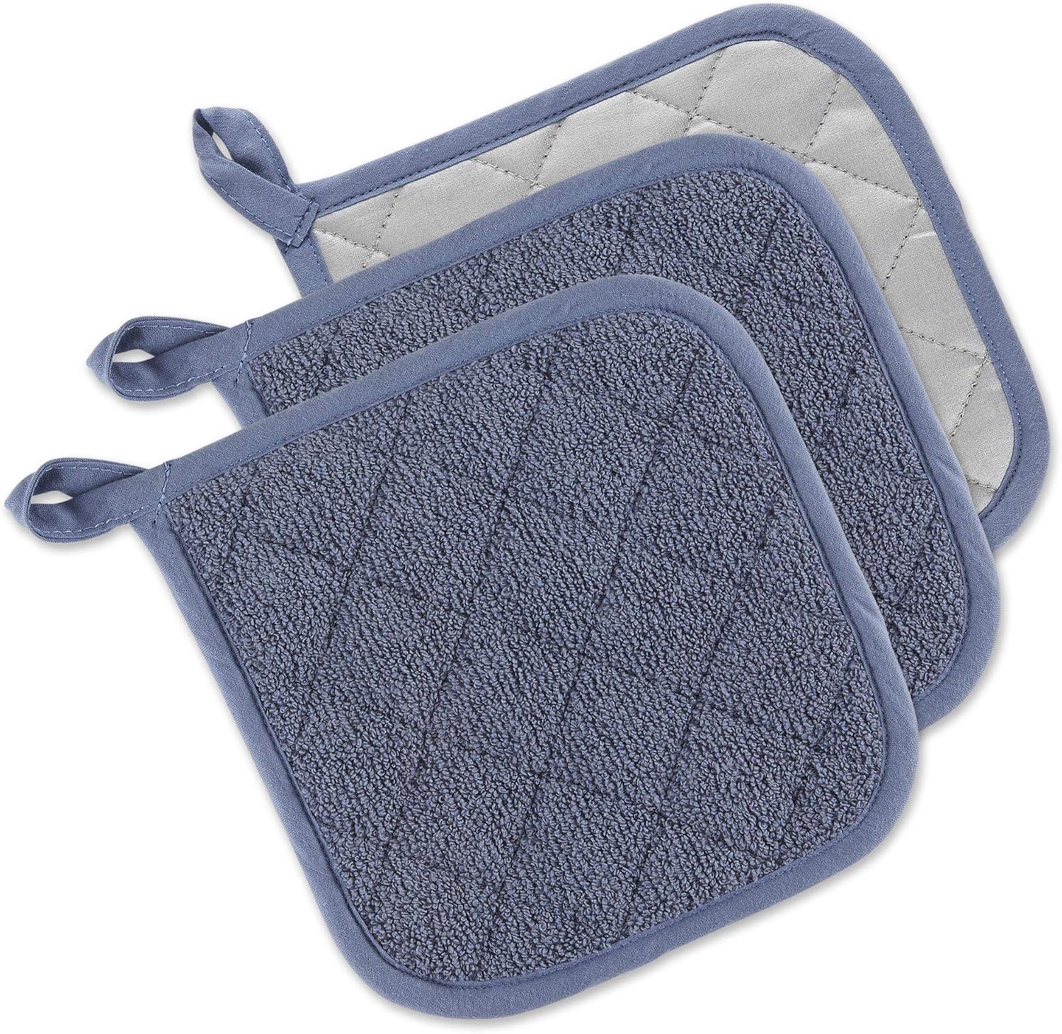 Design Imports Terrycloth Potholder Set