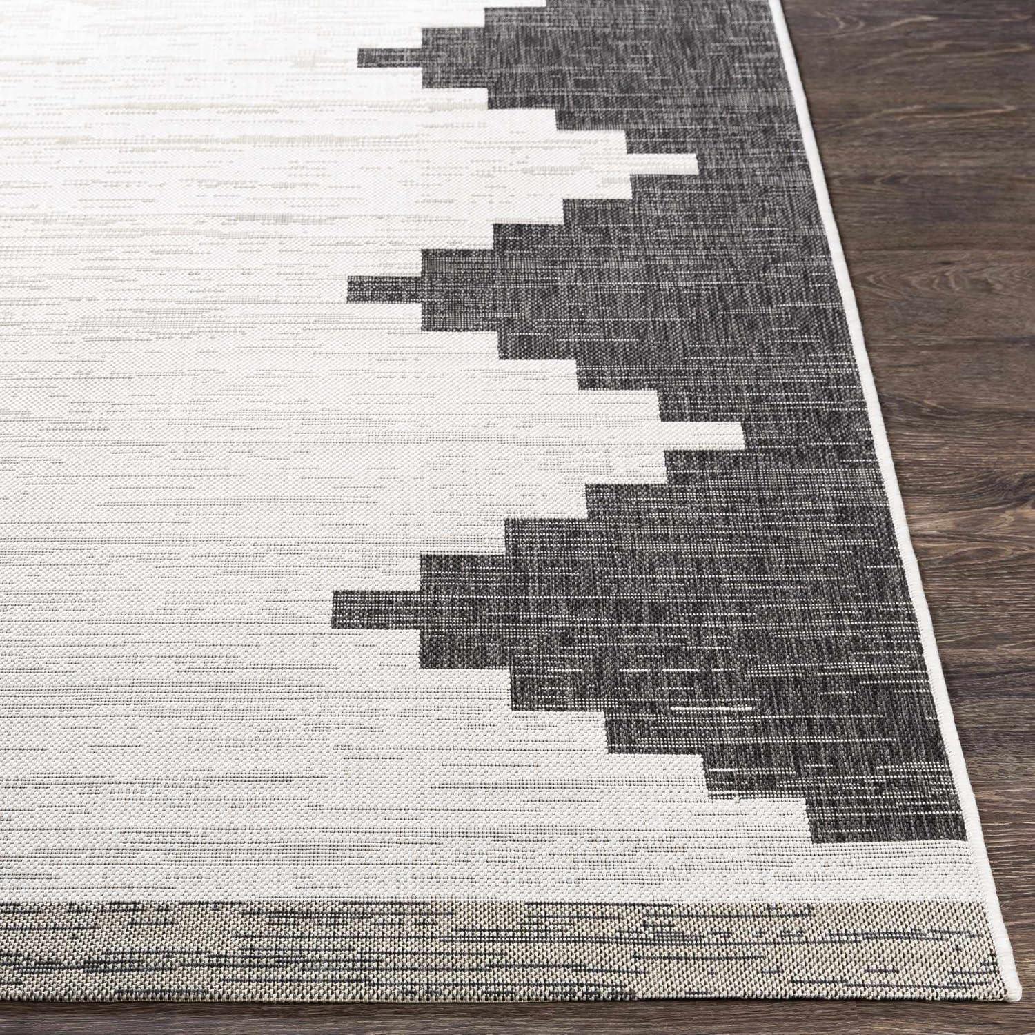 Hauteloom Square Area Rug   Black