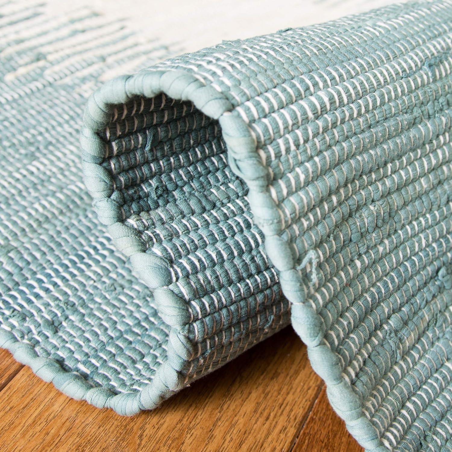 Montauk MTK751 Hand Woven Indoor Area Rug - Blue - 5'x8' - Safavieh