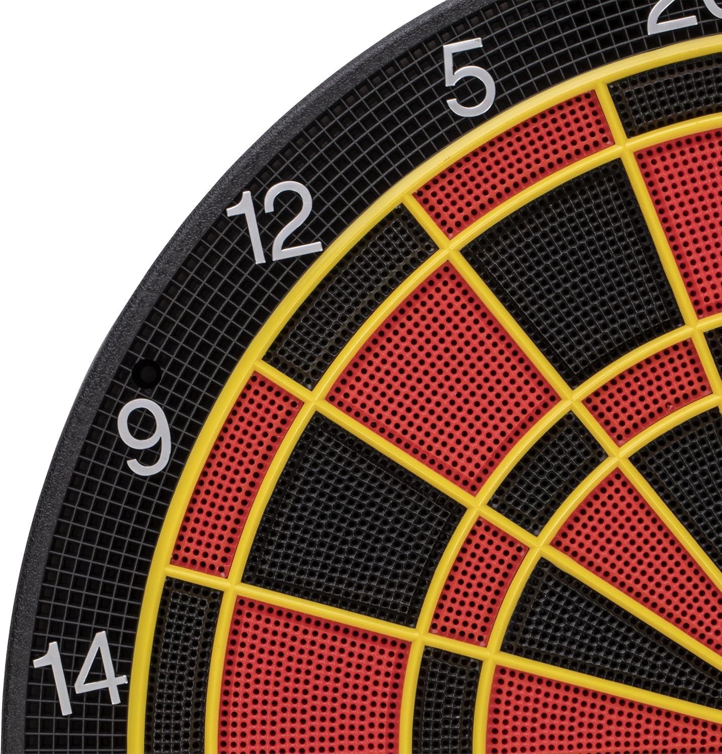 Arachnid Cricket Pro 450 Electronic Dartboard Featuring 31 Games with 178 Variations and Includes Two Sets of Soft Tip Darts