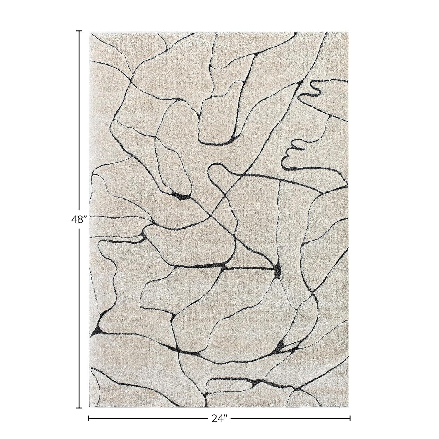 Cadence Contemporary Marble Area Rug